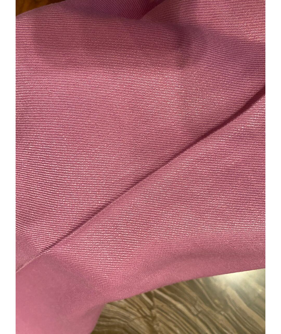 ERMANNO SCERVINO Розовые льняные прямые брюки, фото 4
