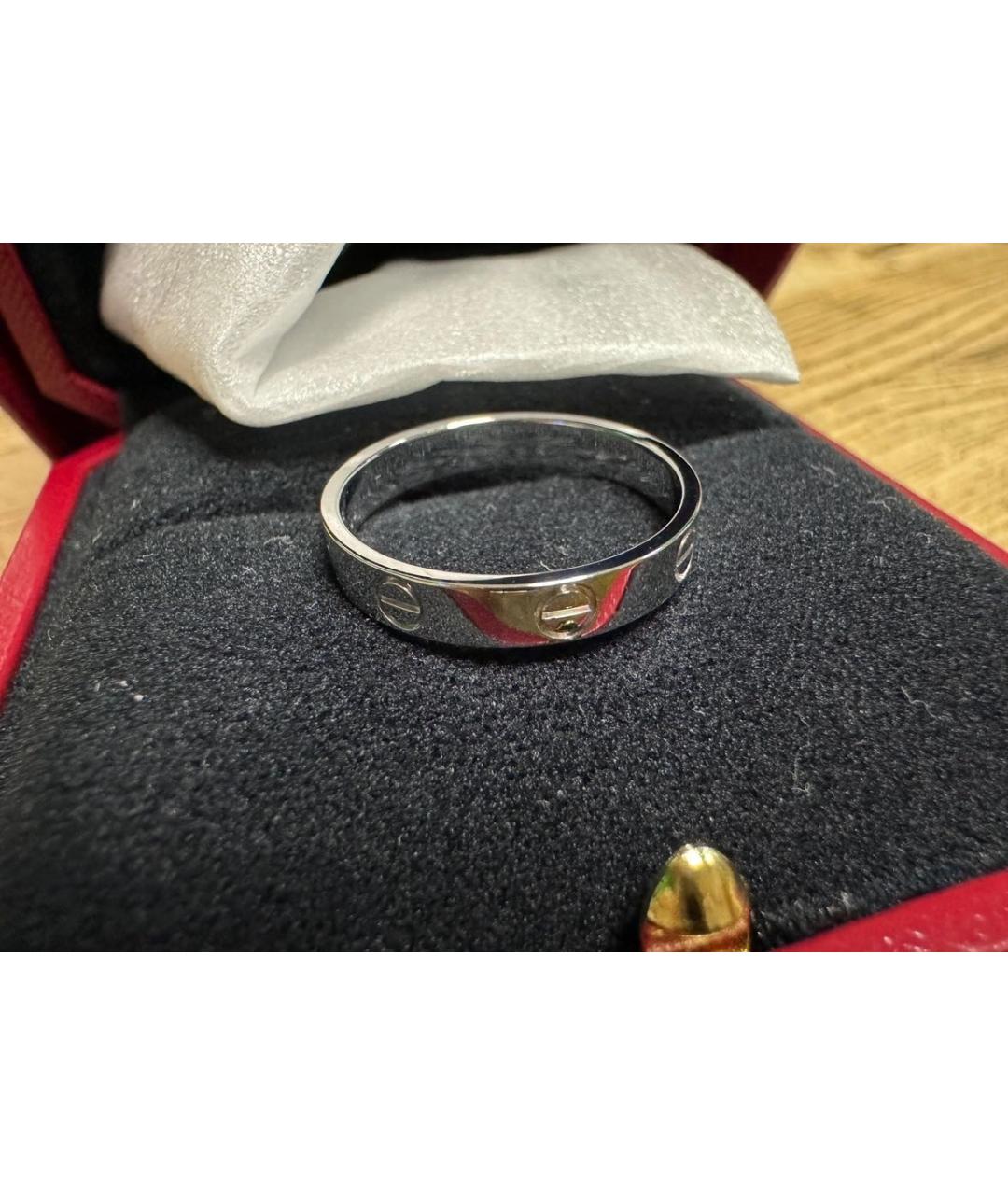 CARTIER Горчичное кольцо из белого золота, фото 3