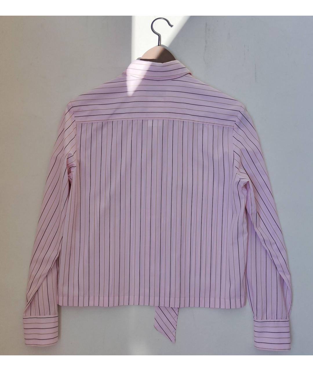 CHANEL Розовая хлопковая блузы, фото 3