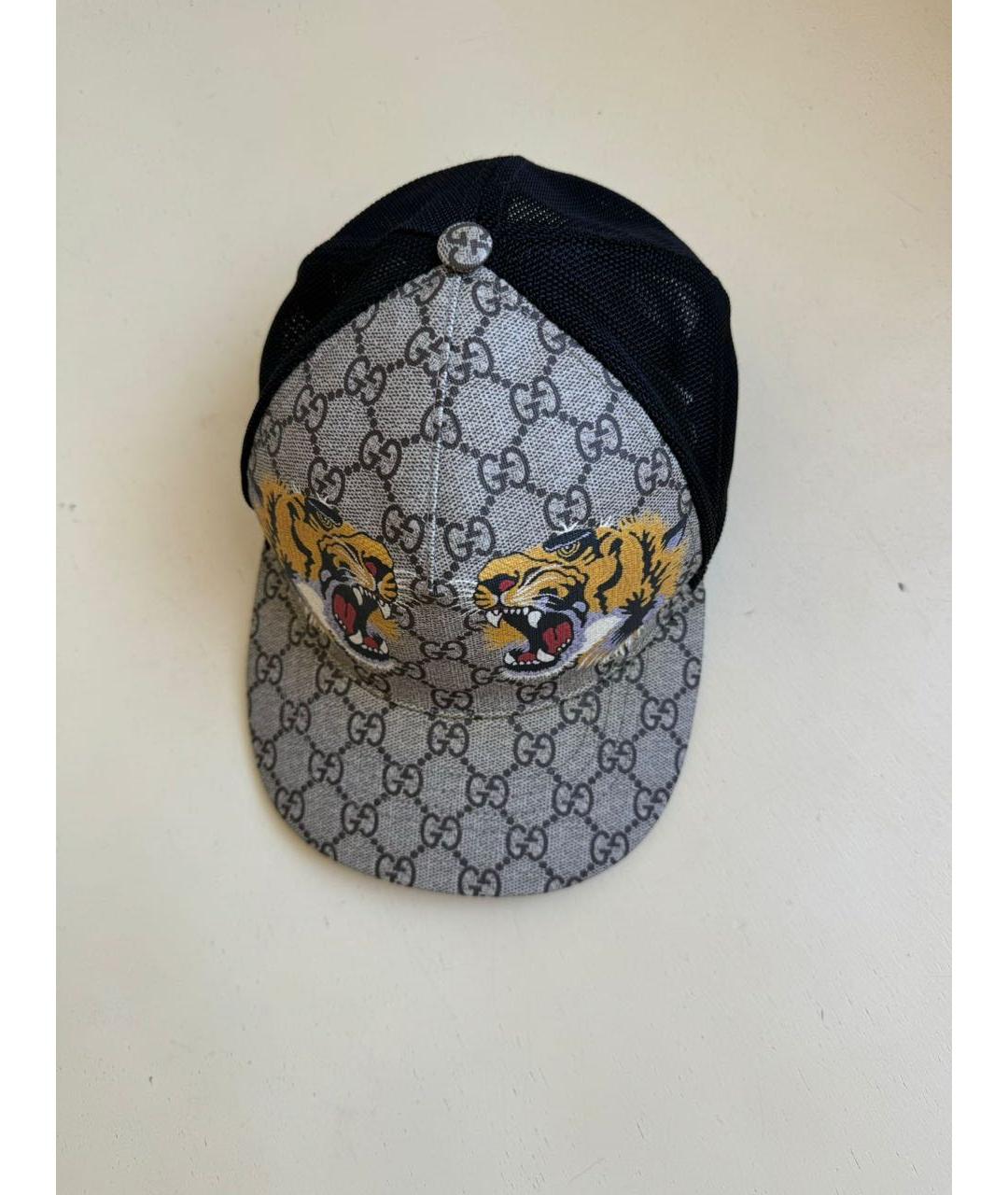 GUCCI Бежевая кепка, фото 5