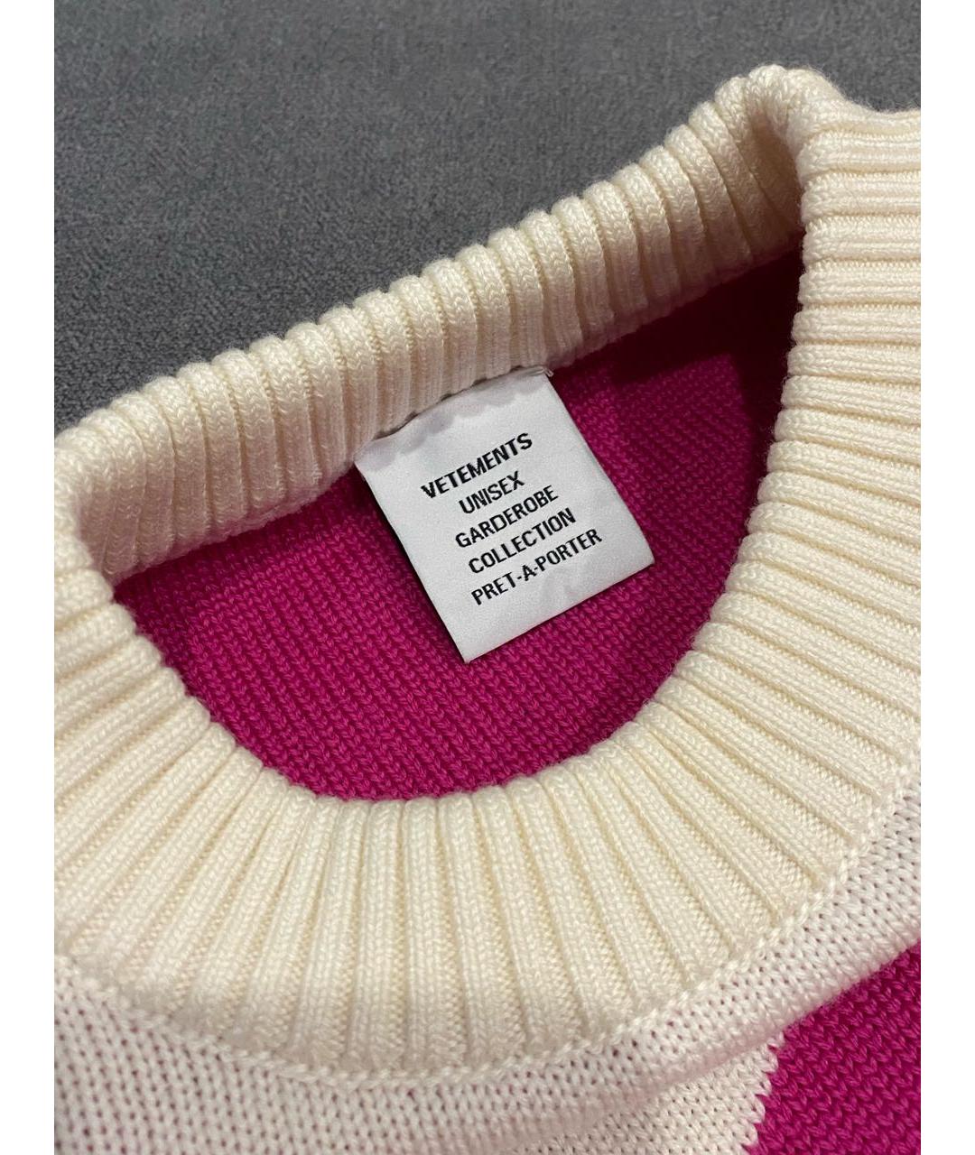 VETEMENTS Шерстяной джемпер / свитер, фото 3