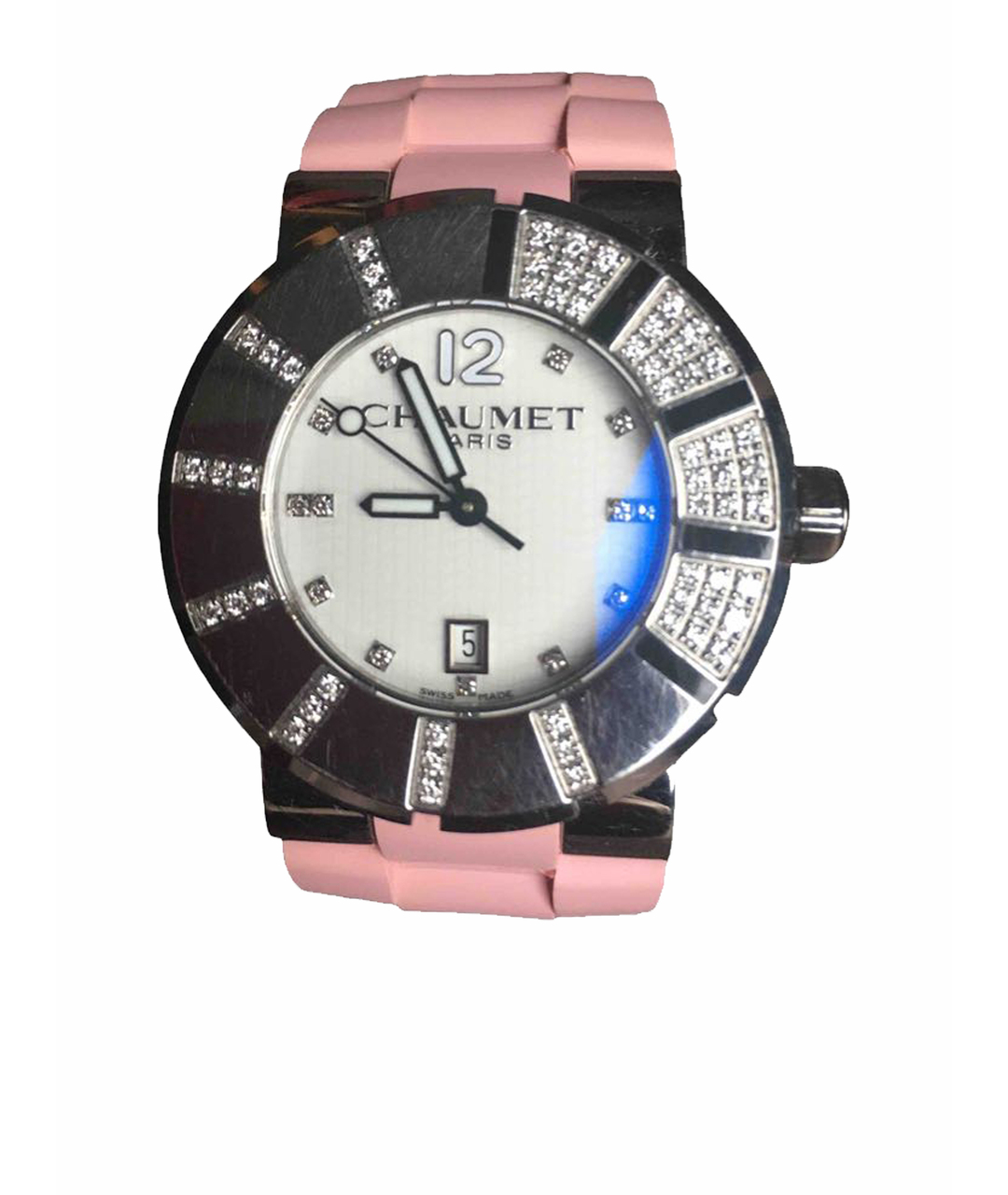 CHAUMET Розовые часы, фото 1