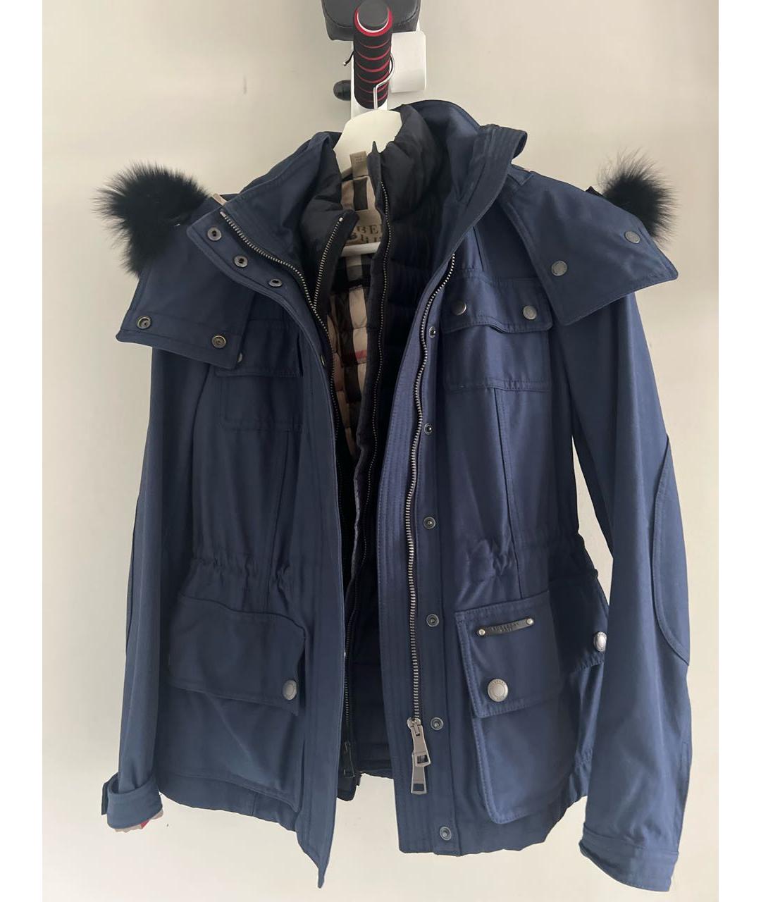 Burberry brit parka womens best sale