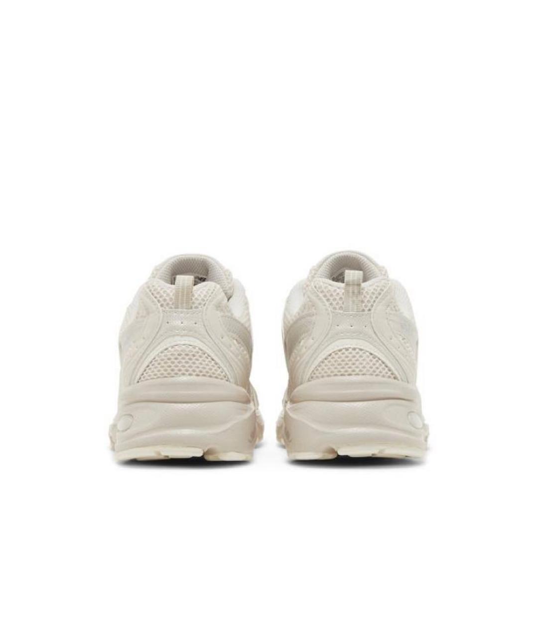 NEW BALANCE Бежевые текстильные низкие кроссовки / кеды, фото 5