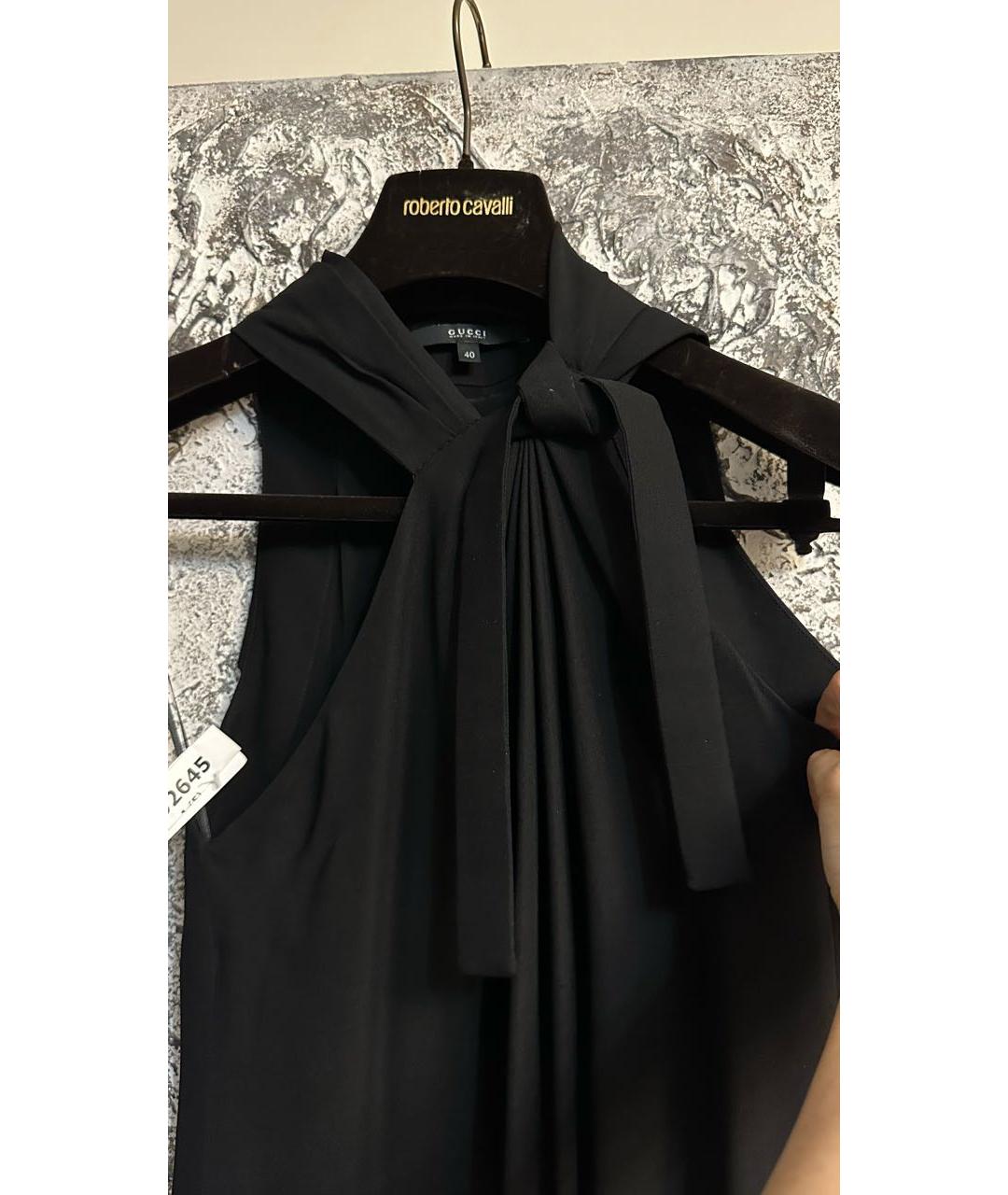 GUCCI Черное коктейльное платье, фото 4