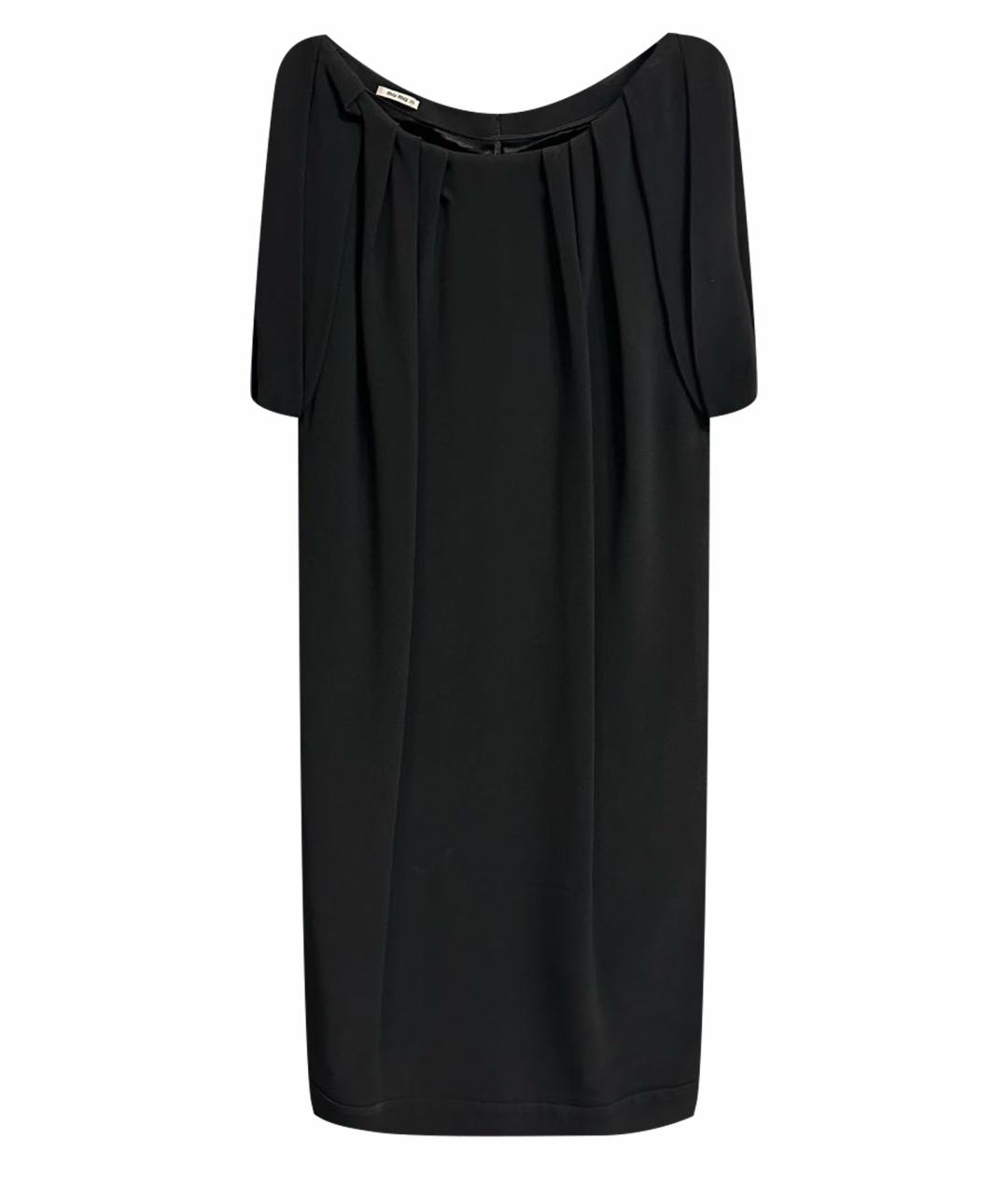 MIU MIU Черное платье, фото 1