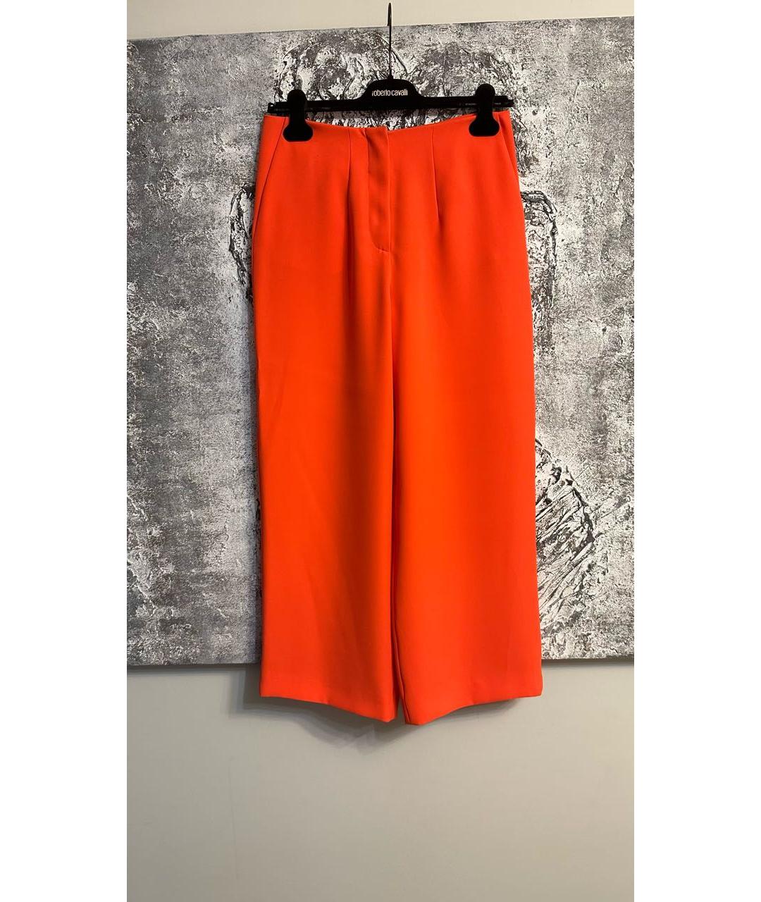 CEDRIC CHARLIER Оранжевое брюки широкие, фото 7