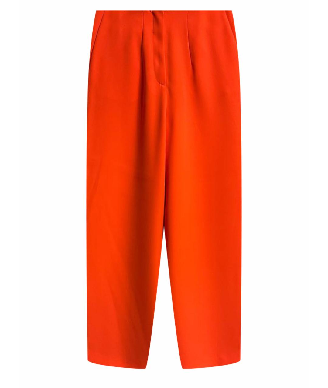 CEDRIC CHARLIER Оранжевое брюки широкие, фото 1