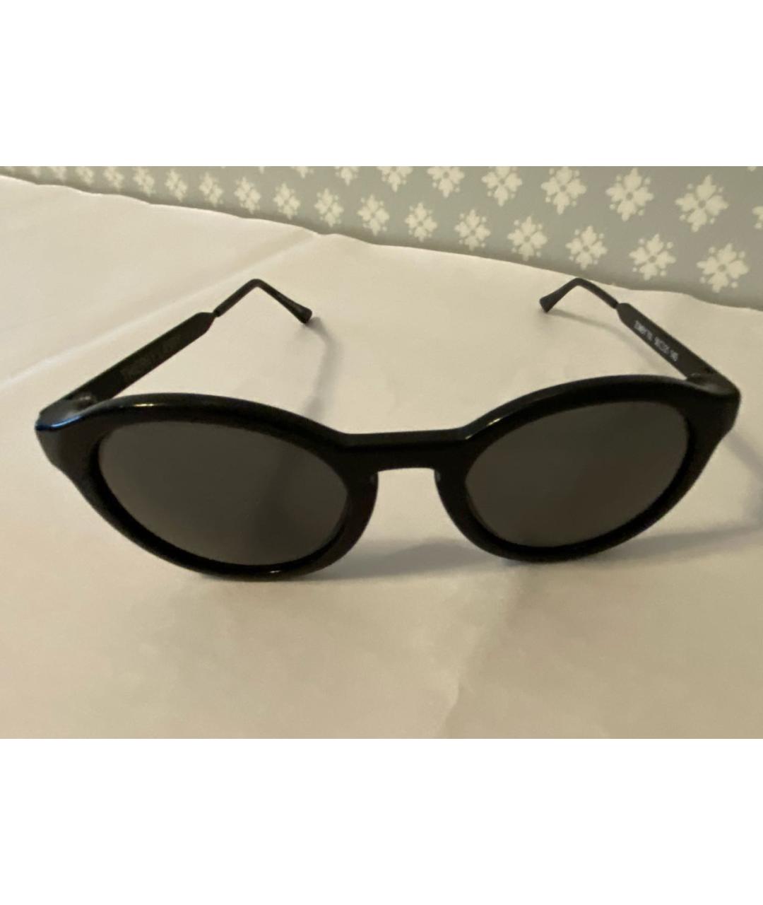 THIERRY LASRY Черные пластиковые солнцезащитные очки, фото 7