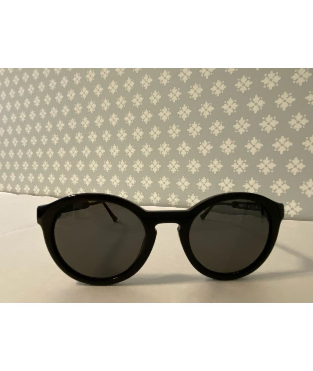 THIERRY LASRY Черные пластиковые солнцезащитные очки, фото 8