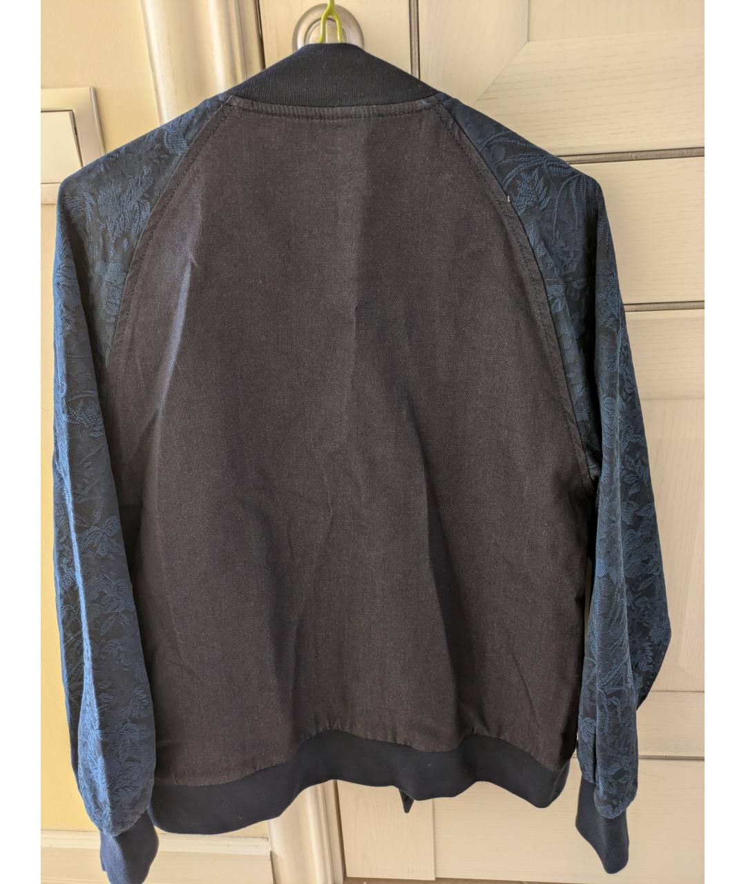 JACOB COHEN Темно-синий хлопковый жакет/пиджак, фото 2