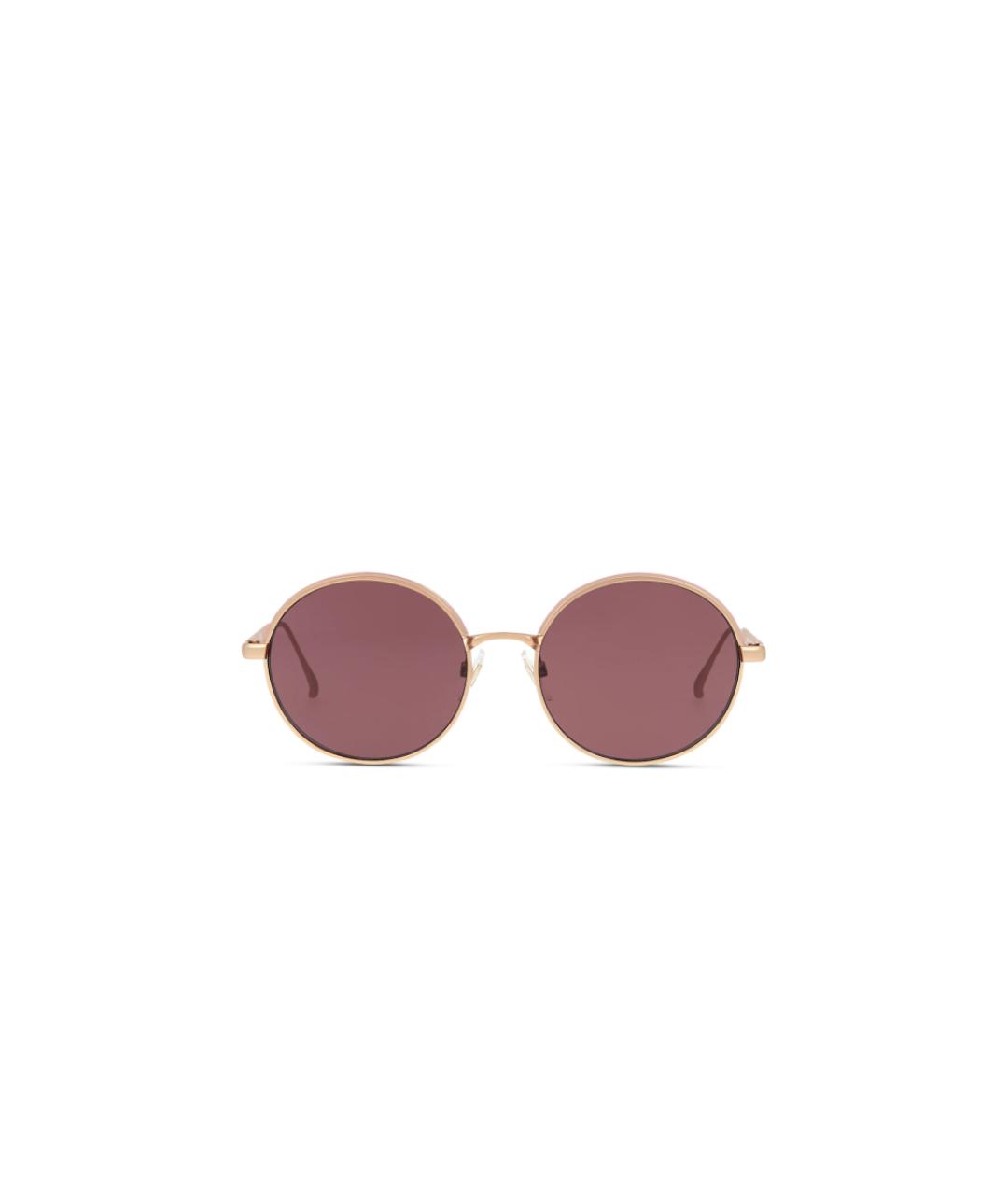 SANDRO Розовые металлические солнцезащитные очки, фото 6