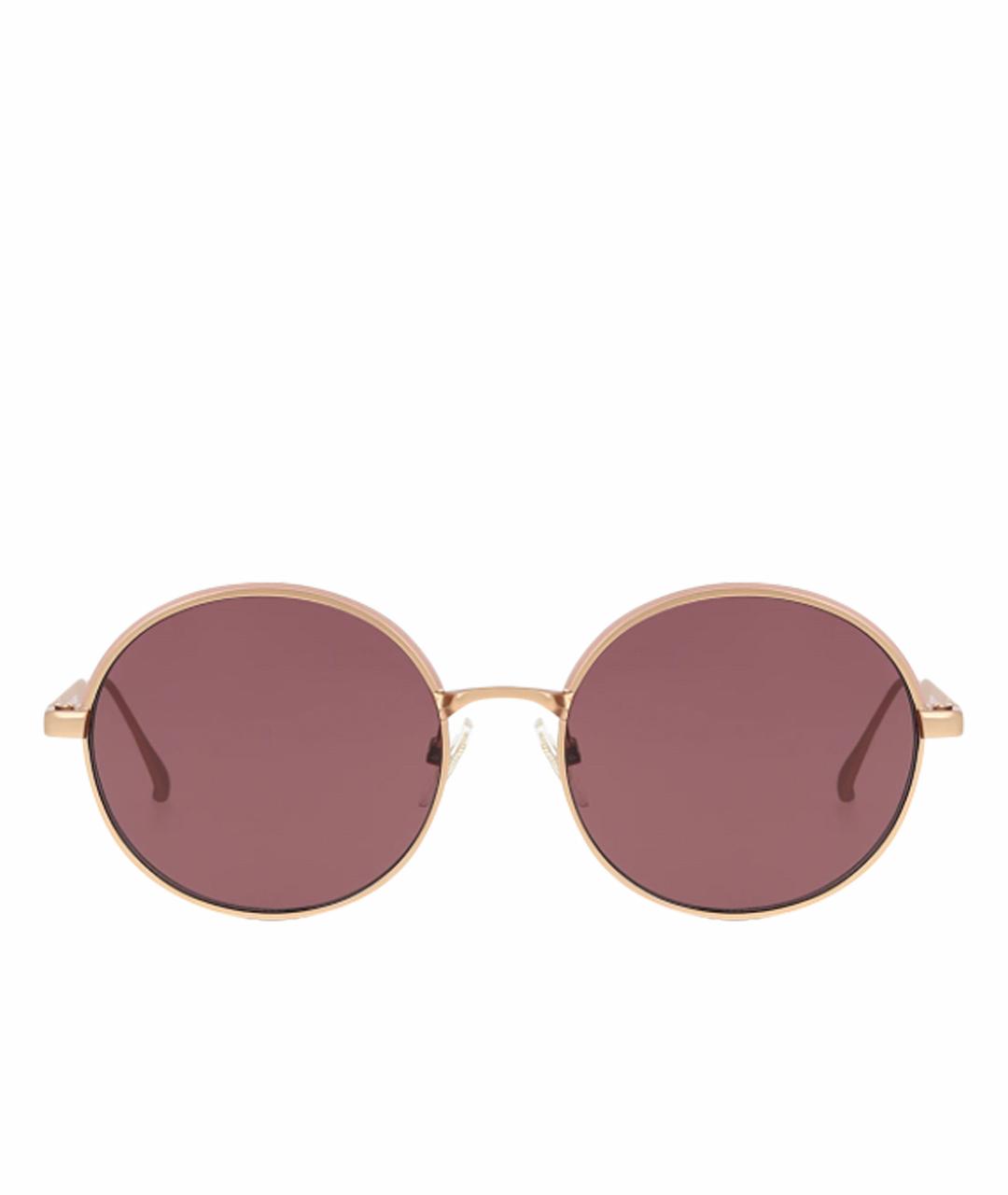 SANDRO Розовые металлические солнцезащитные очки, фото 1