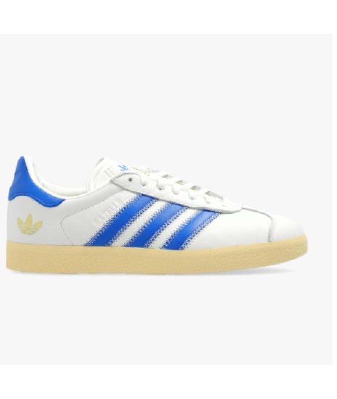 ADIDAS Белые кожаные кеды, фото 9