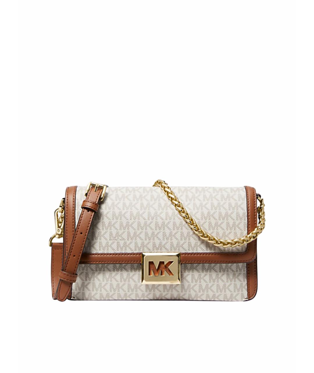 MICHAEL KORS Белая сумка через плечо, фото 1