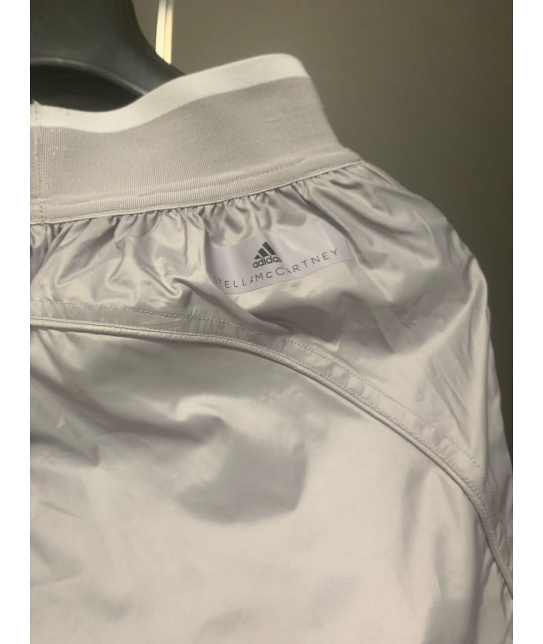ADIDAS BY STELLA MCCARTNEY Серые синтетические спортивные брюки и шорты, фото 3