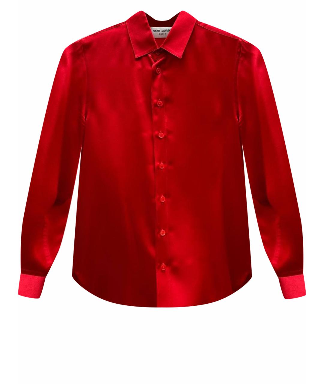 SAINT LAURENT Красная блузы, фото 1