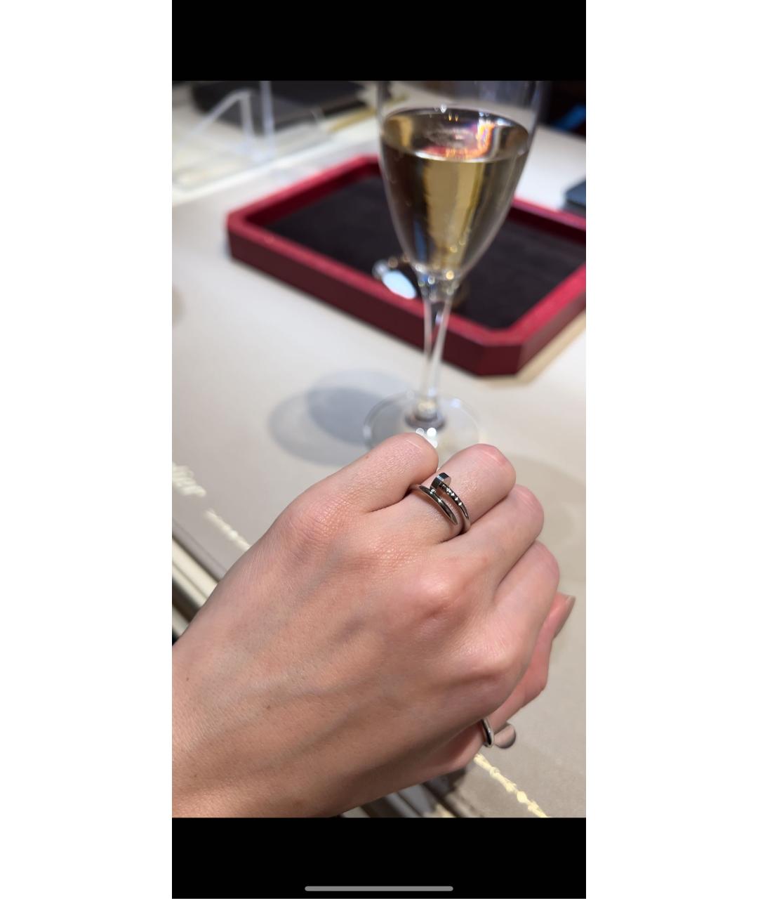 CARTIER Белое кольцо из белого золота, фото 6