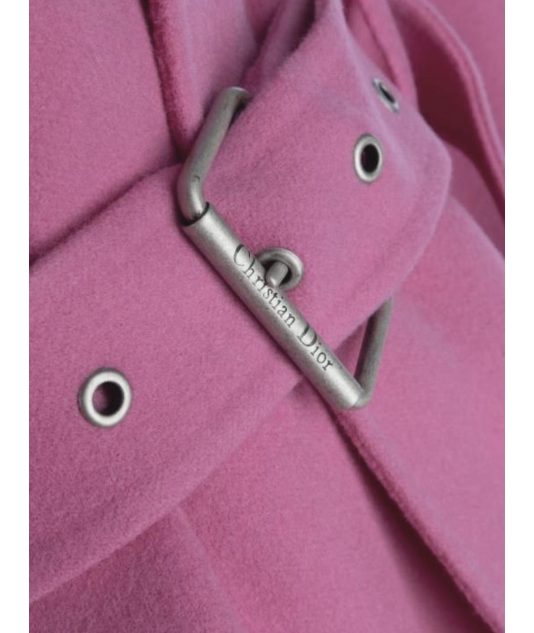 CHRISTIAN DIOR Розовое пальто, фото 3