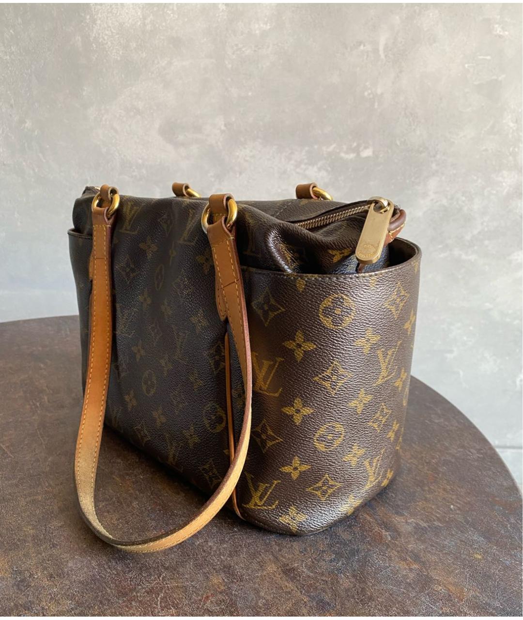 LOUIS VUITTON Коричневая сумка тоут, фото 2