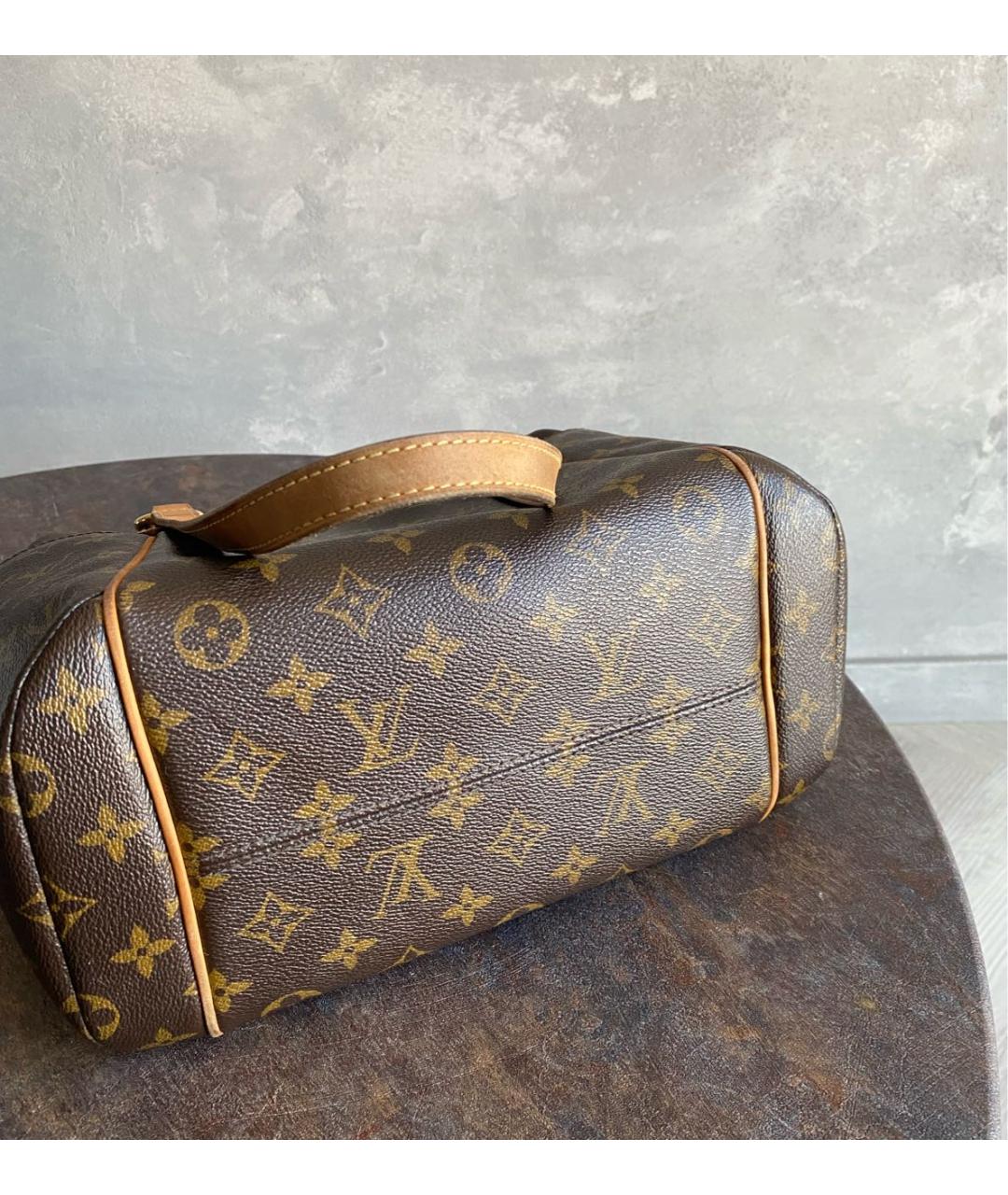 LOUIS VUITTON Коричневая сумка тоут, фото 7