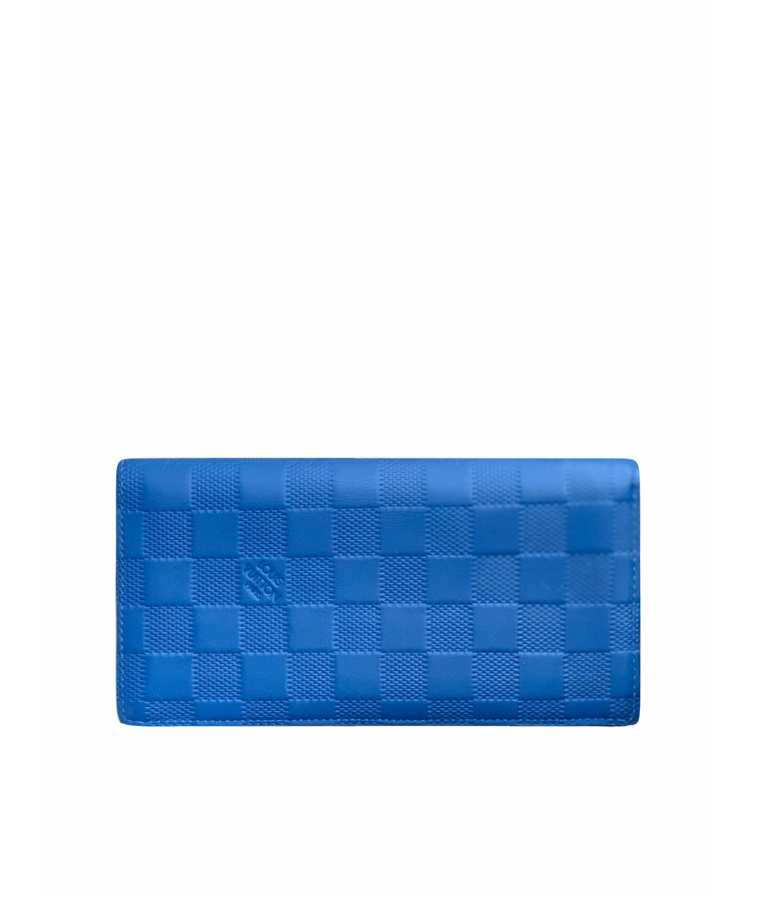 LOUIS VUITTON PRE-OWNED Синий кожаный кошелек, фото 1