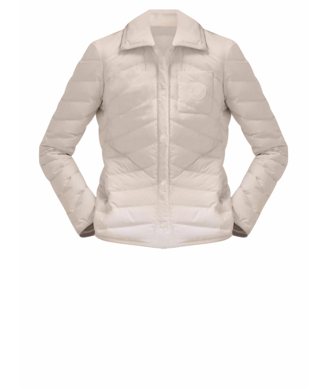 HERMES Белая полиэстеровая куртка, фото 1