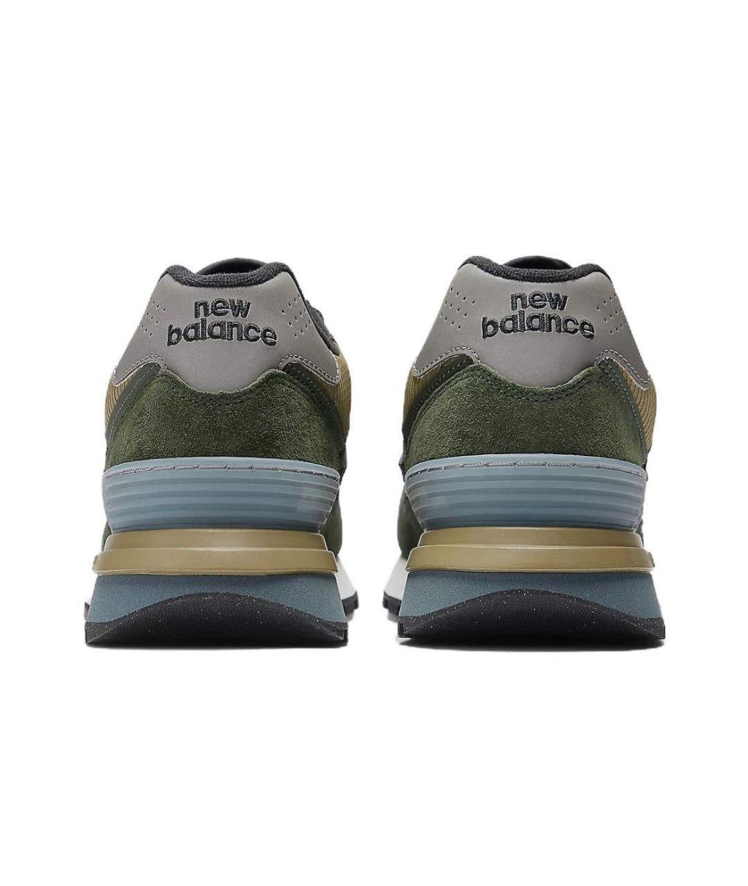 NEW BALANCE Хаки низкие кроссовки / кеды, фото 4