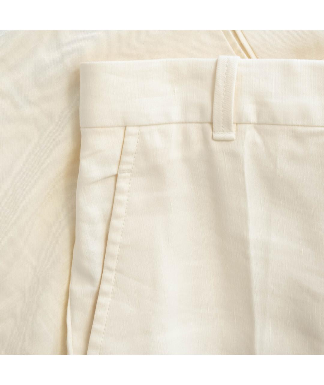 CHLOE Белые льняные шорты, фото 6