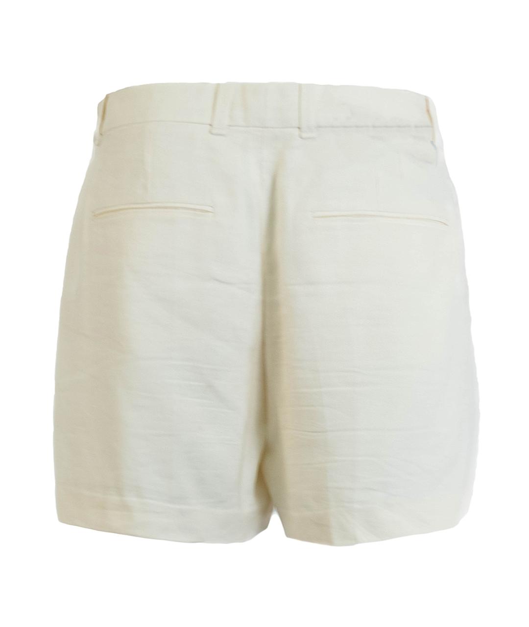 CHLOE Белые льняные шорты, фото 2