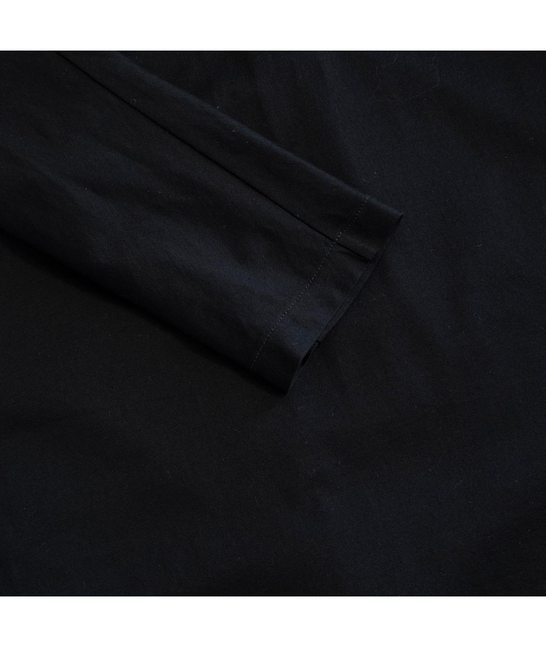 PRADA Черное хлопковое повседневное платье, фото 4