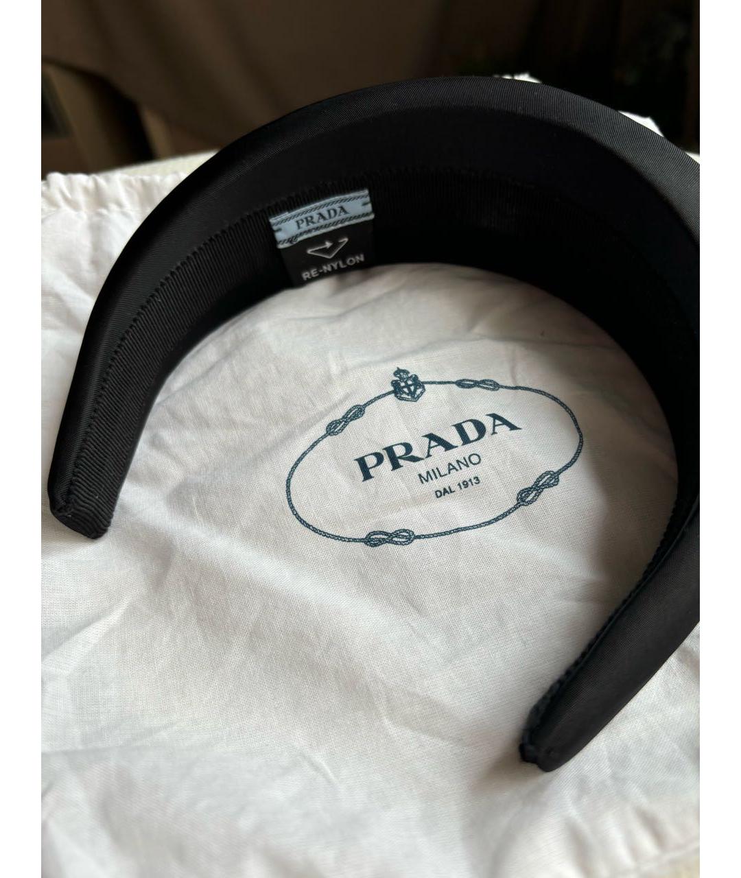 PRADA Черный ободок, фото 2