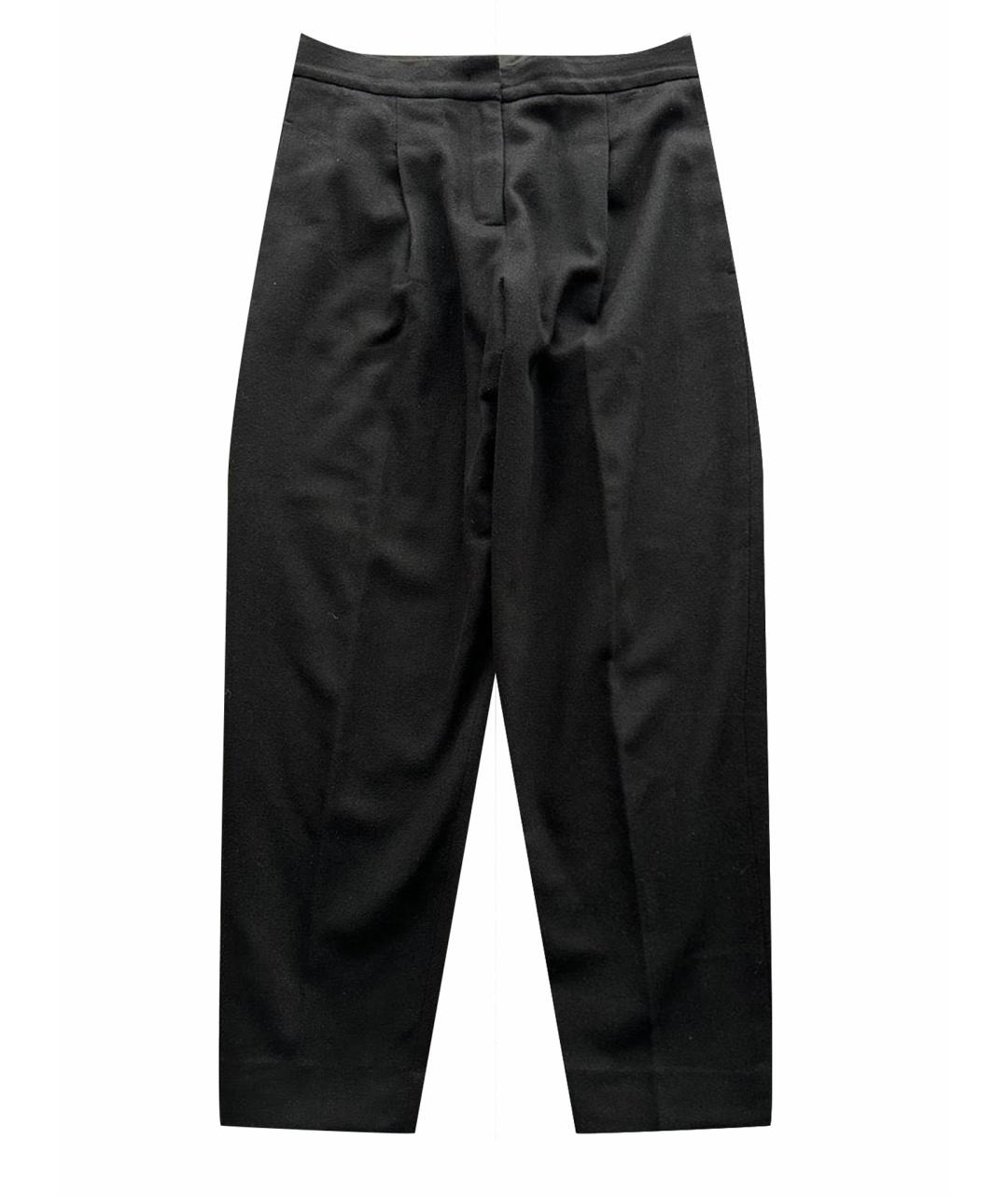 DKNY Черные шерстяные прямые брюки, фото 1