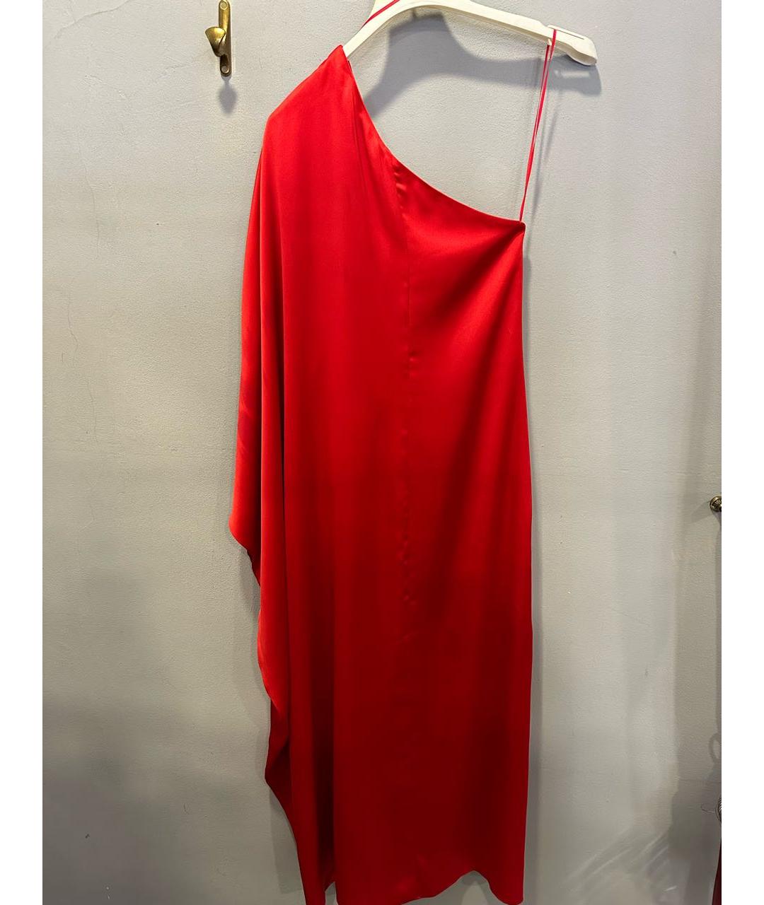 KARL LAGERFELD Красное полиэстеровое вечернее платье, фото 2
