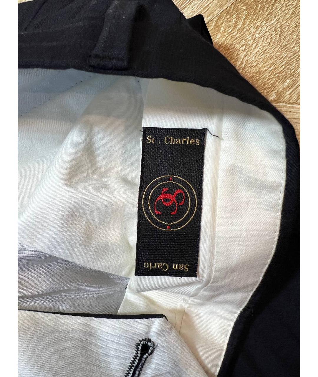 CHARLES JEFFREY LOVERBOY Черный классический костюм, фото 5