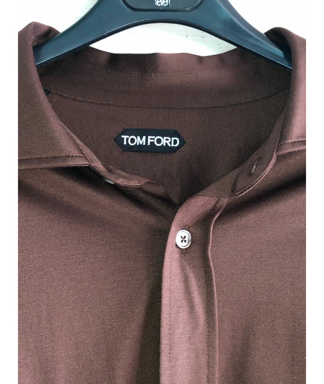 TOM FORD Коричневая классическая рубашка, фото 3