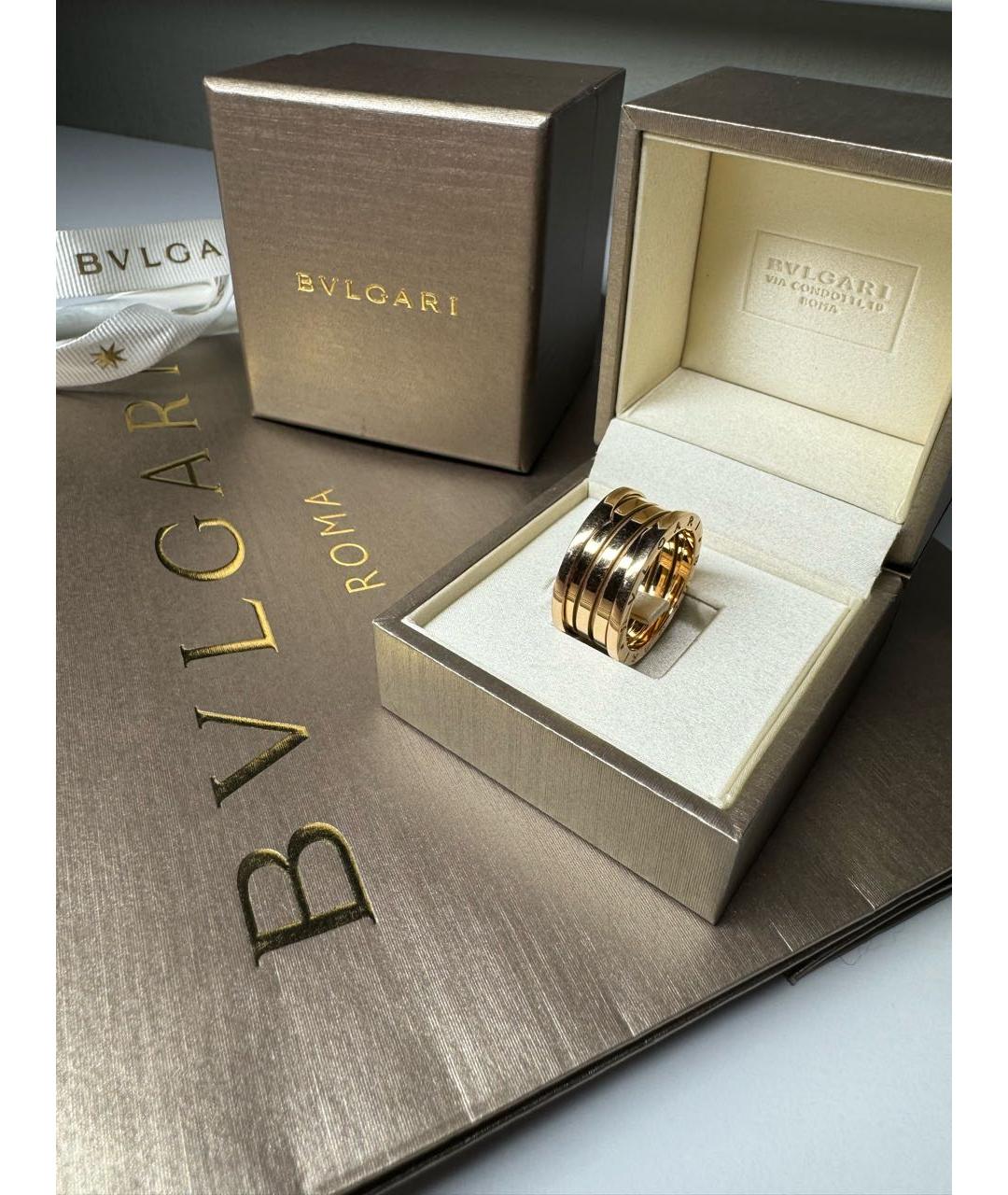 BVLGARI Золотое кольцо из розового золота, фото 4