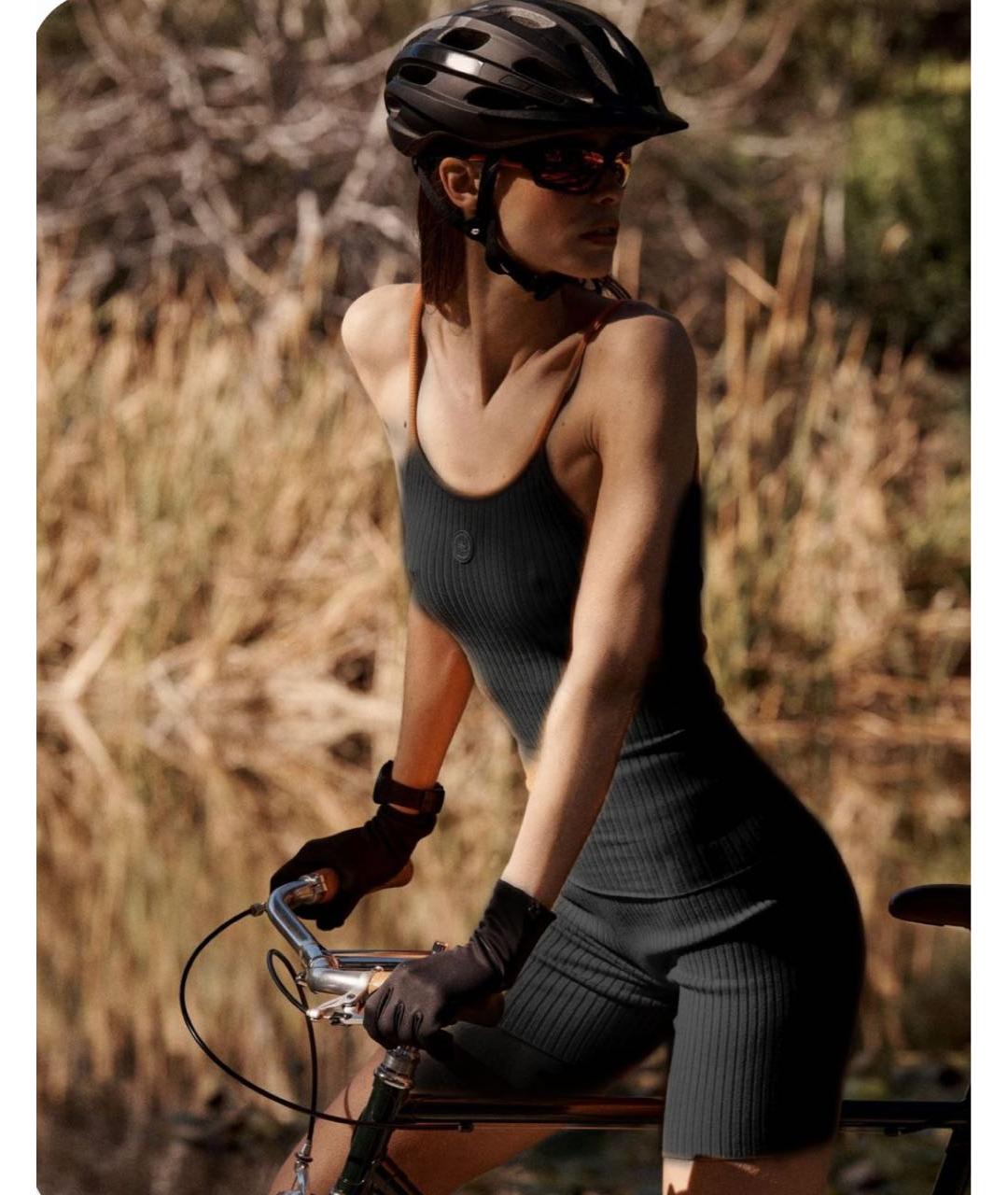 SPORTY AND RICH Черный спортивные костюмы, фото 4