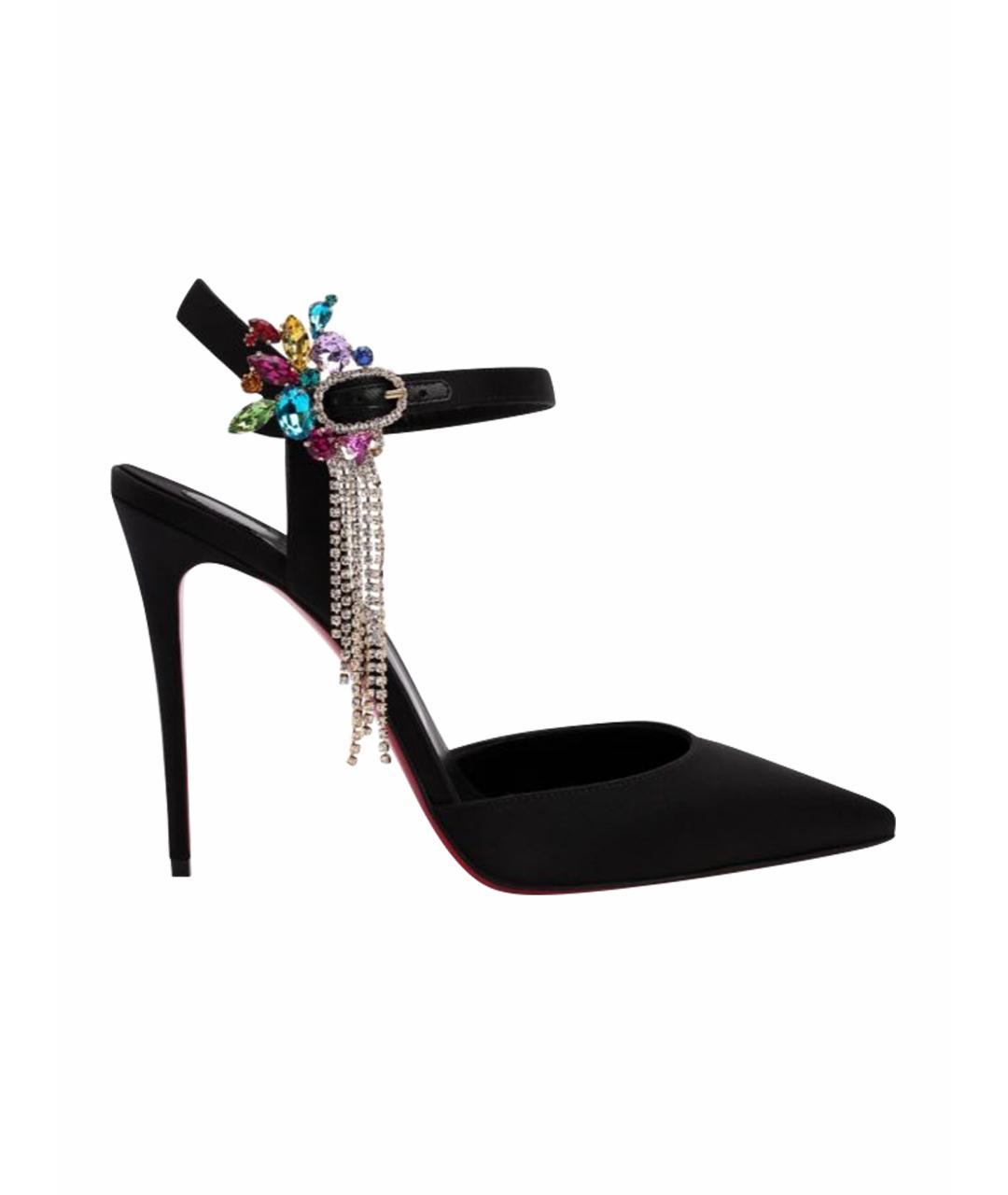 CHRISTIAN LOUBOUTIN Черные туфли, фото 1