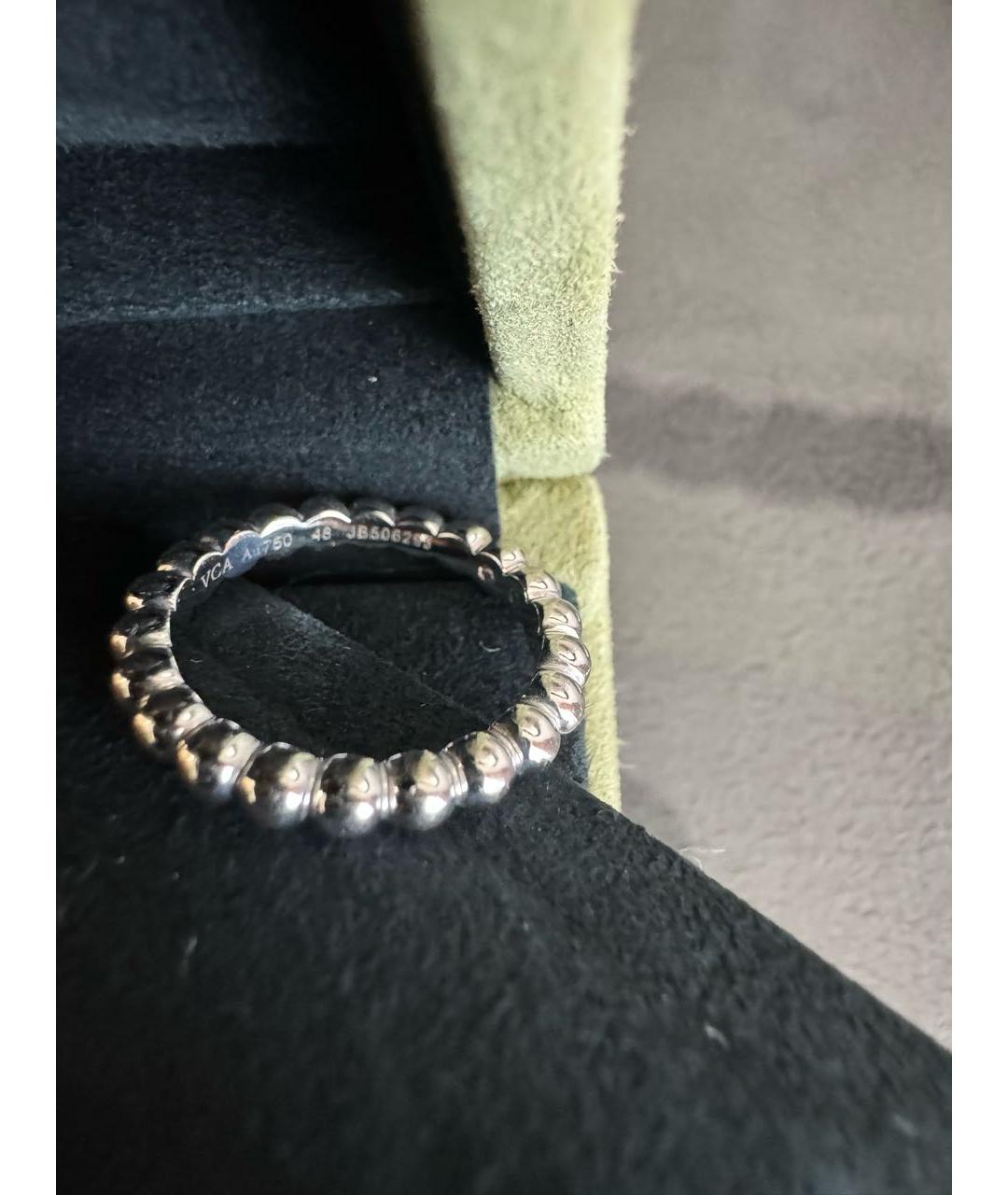 VAN CLEEF & ARPELS Серебряное кольцо из белого золота, фото 4