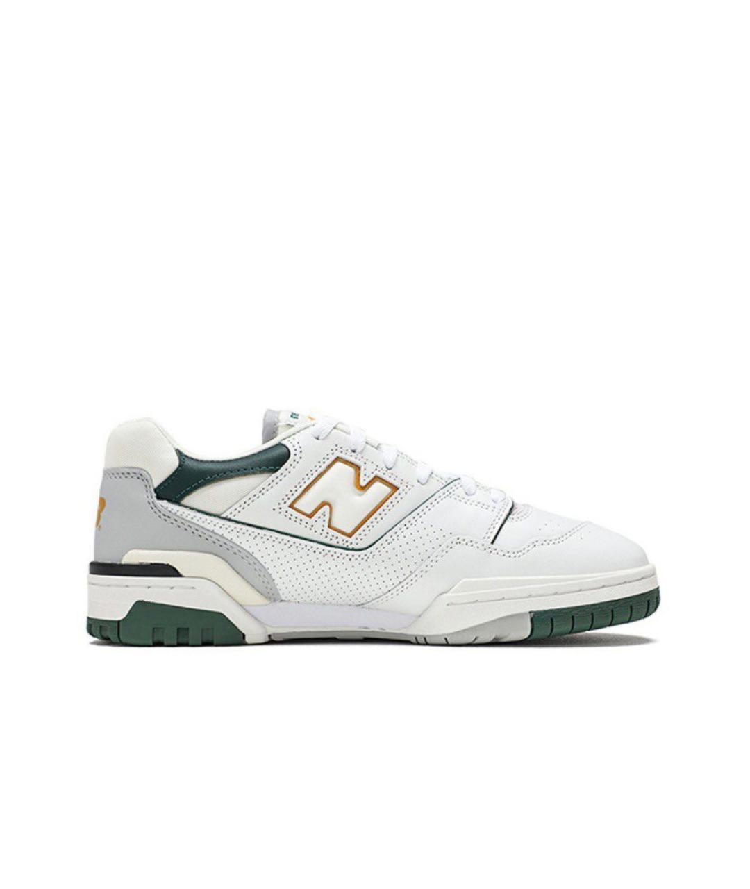 NEW BALANCE Белые кожаные кроссовки, фото 1