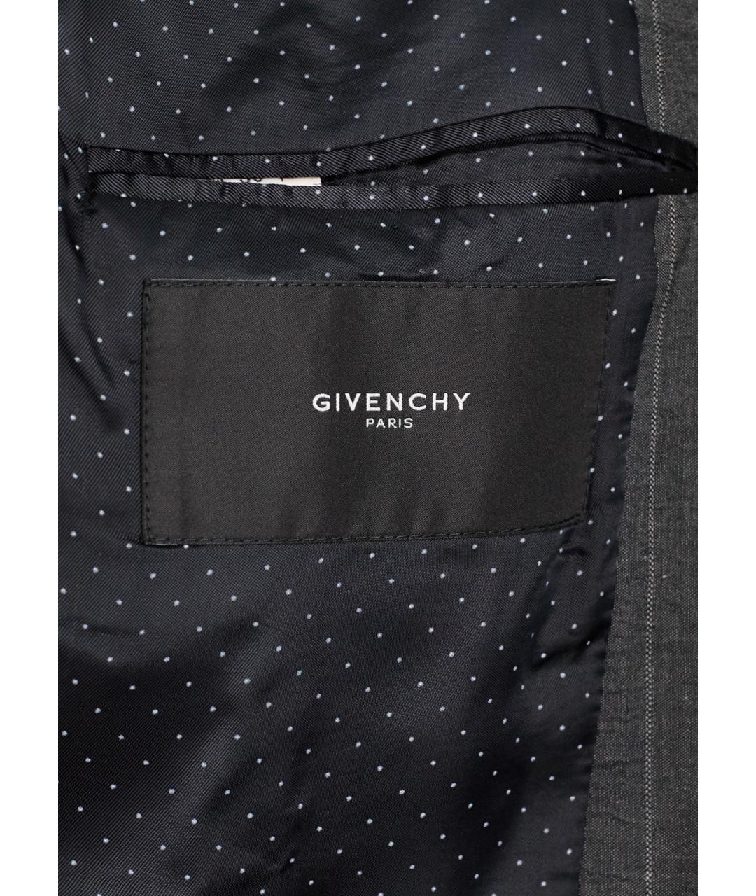 GIVENCHY Серый классический костюм, фото 3