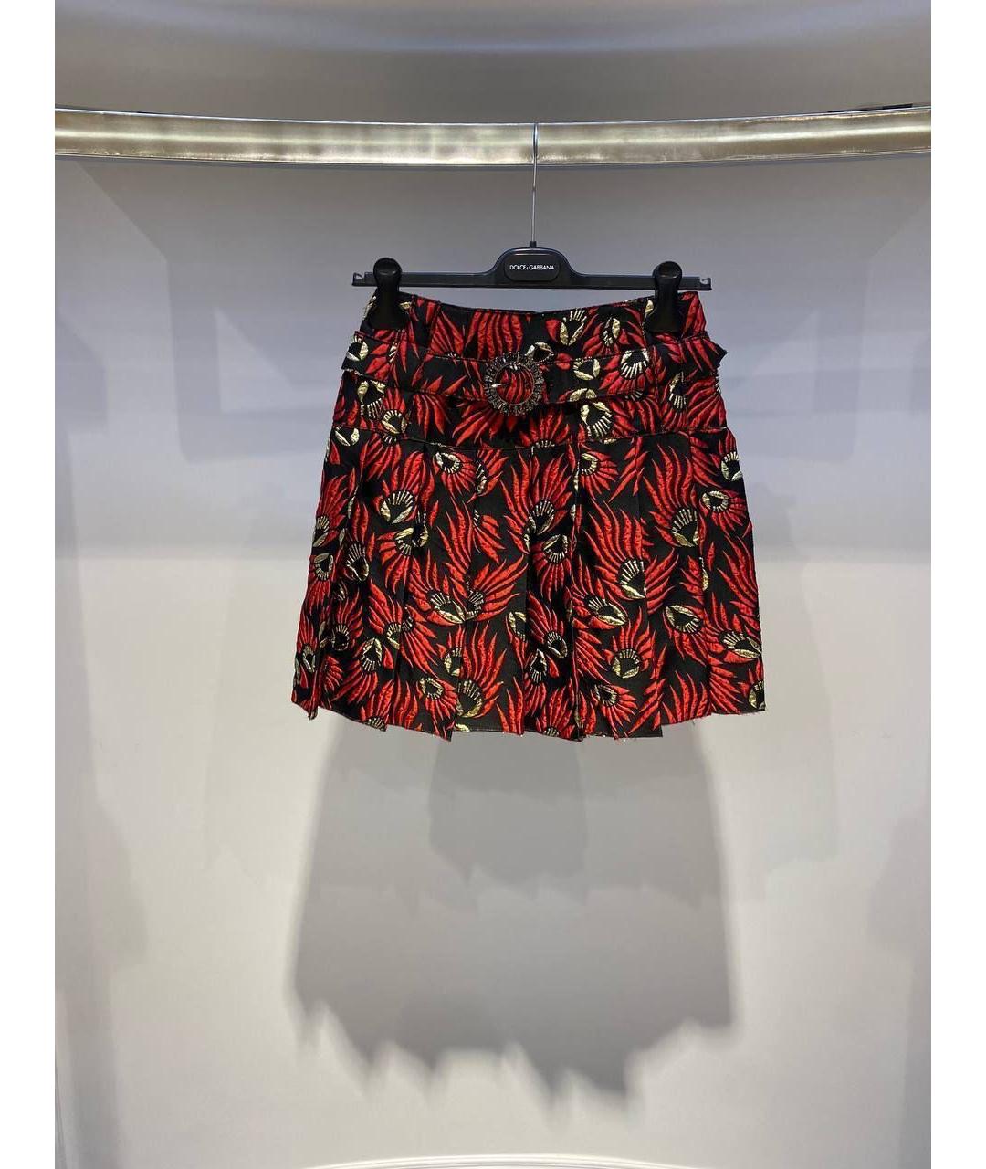 DOLCE&GABBANA Мульти юбка мини, фото 3