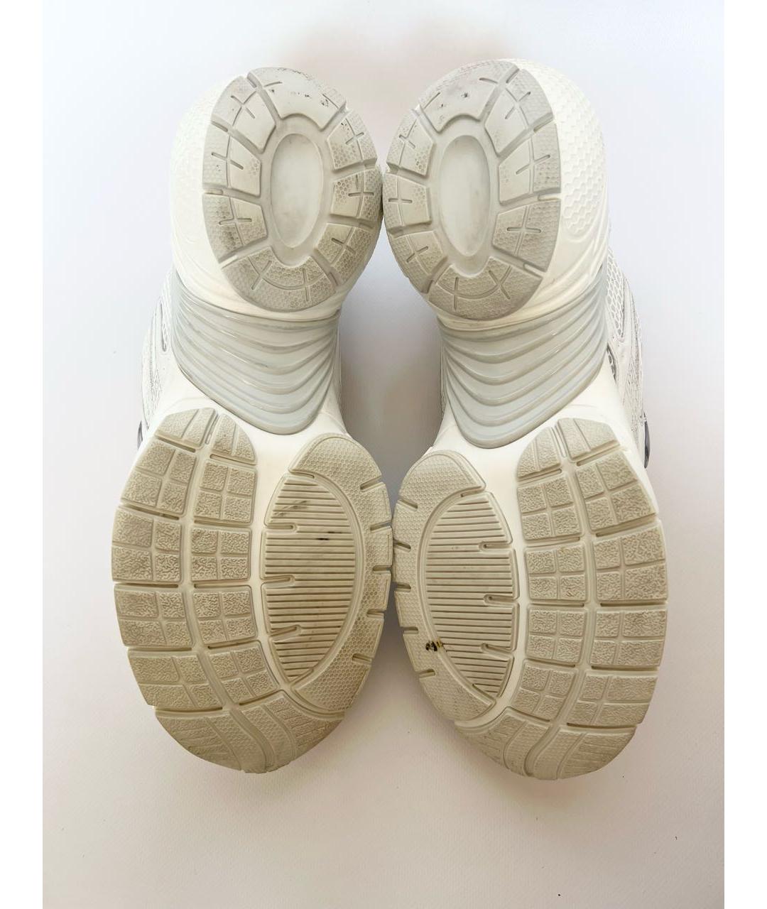 GIVENCHY Белые текстильные низкие кроссовки / кеды, фото 4