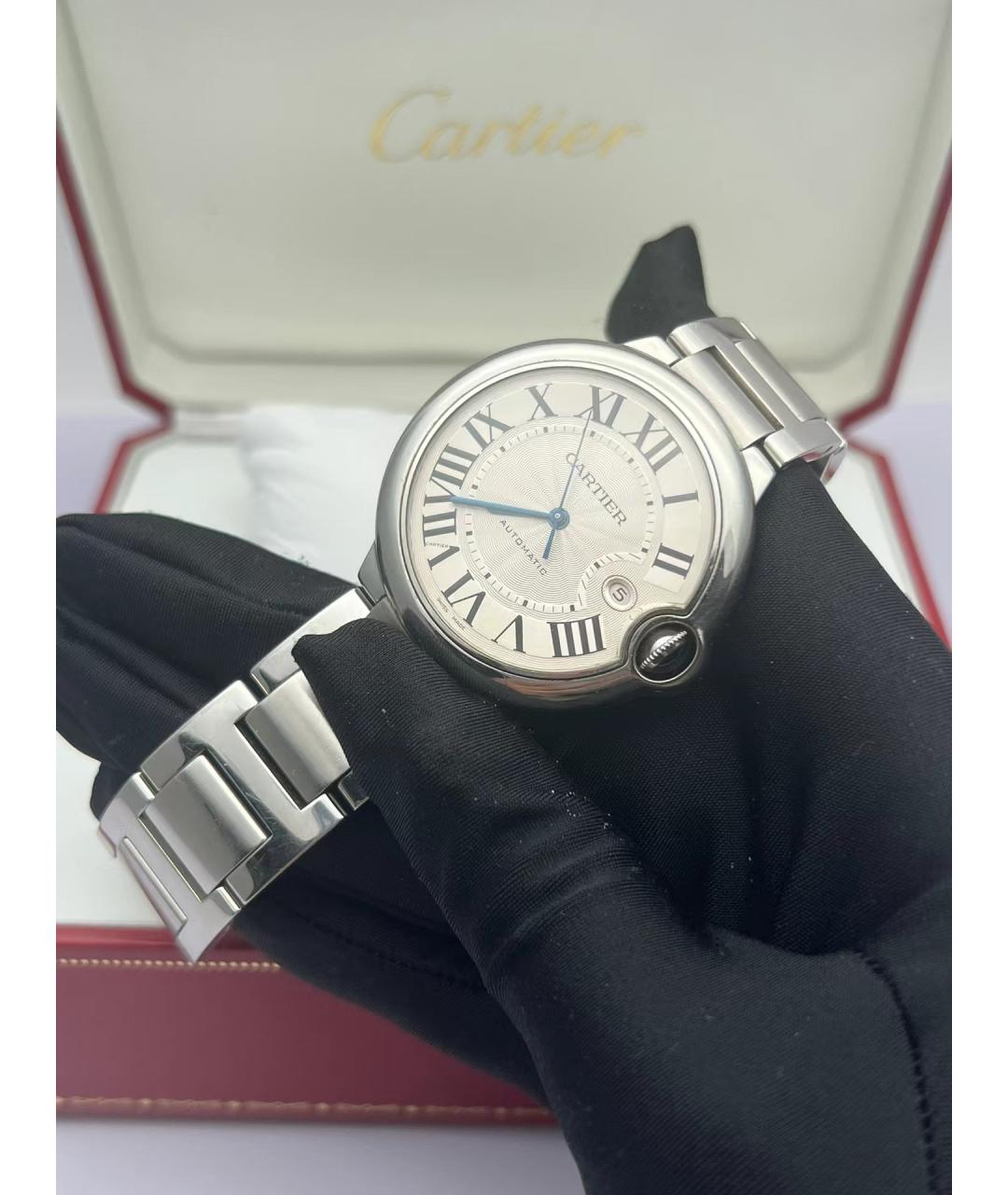 CARTIER Серебряные часы, фото 8