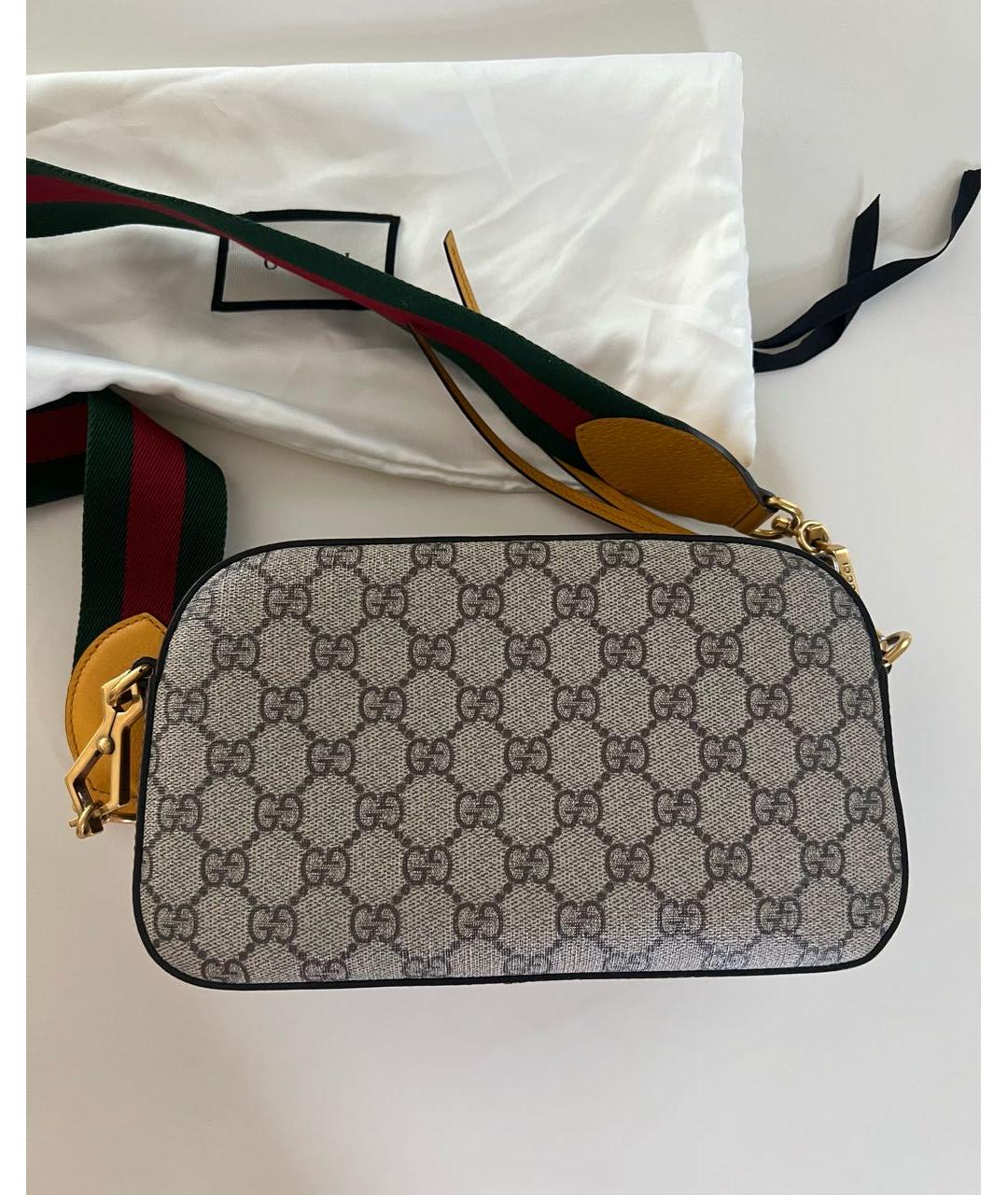 GUCCI Коричневая сумка через плечо, фото 2