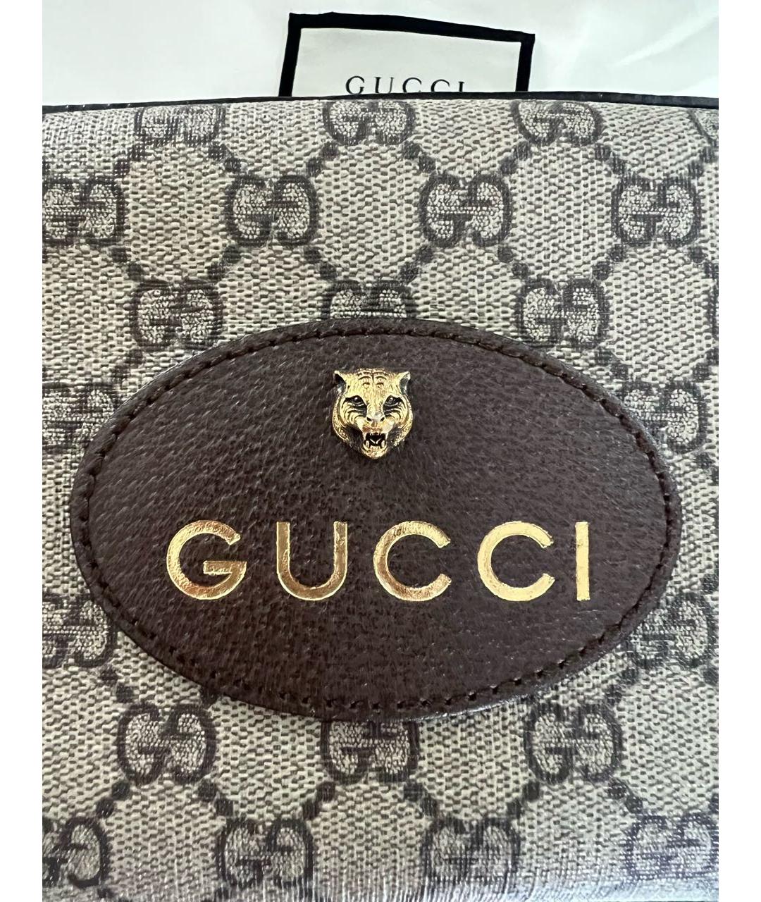 GUCCI Коричневая сумка через плечо, фото 4