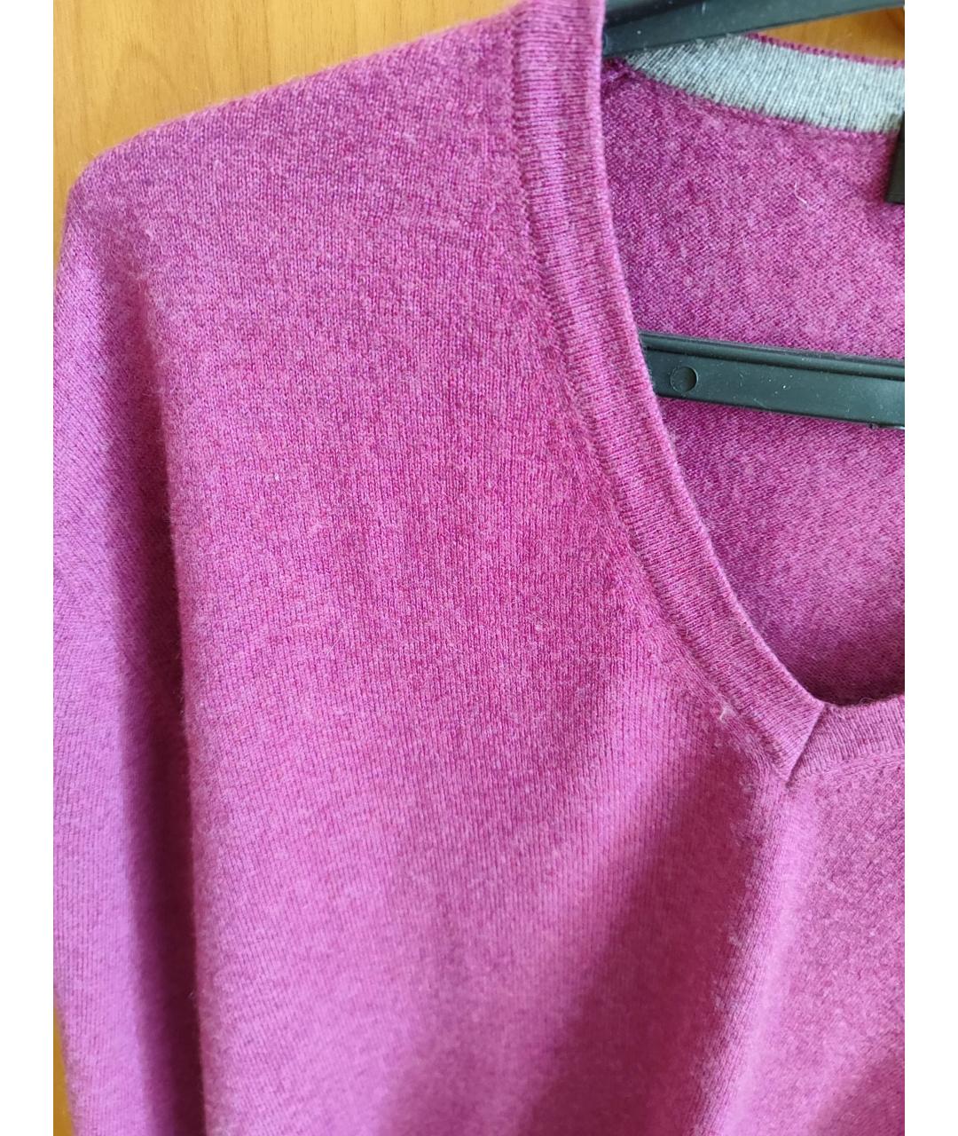 ETRO Розовый кашемировый джемпер / свитер, фото 4