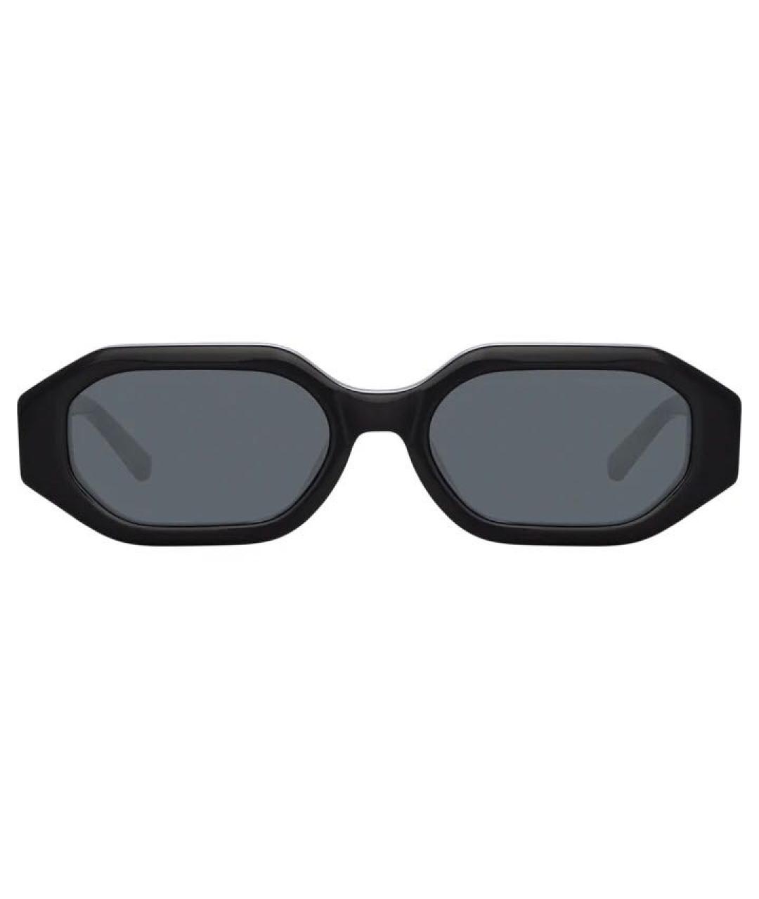 LINDA FARROW Черные солнцезащитные очки, фото 2