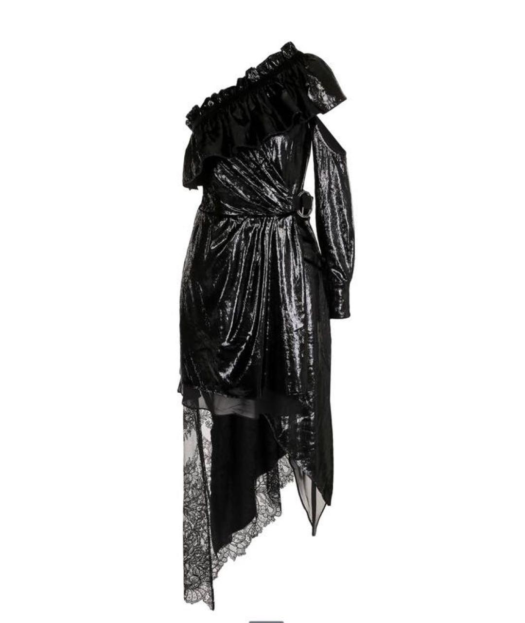 SELF-PORTRAIT Черное вечернее платье, фото 6